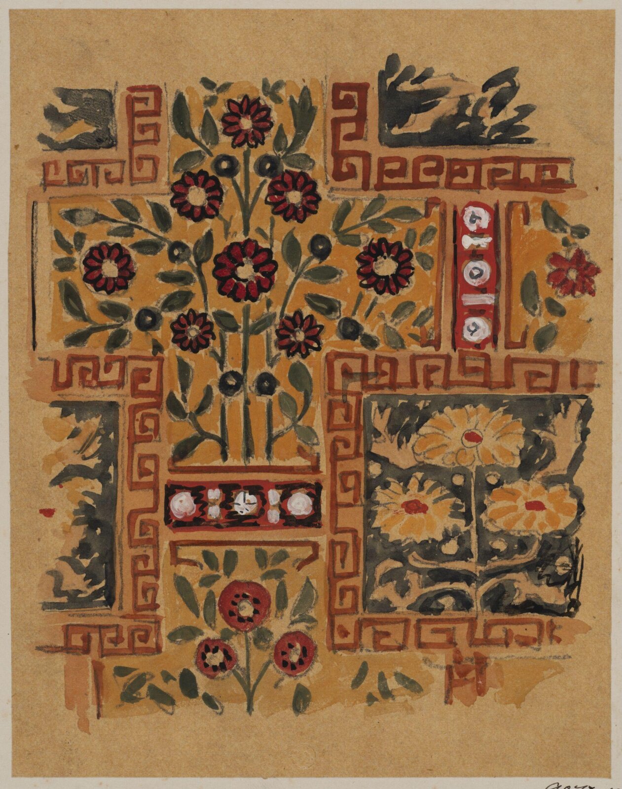 Drawing, Bruce James Talbert, circa 1870s