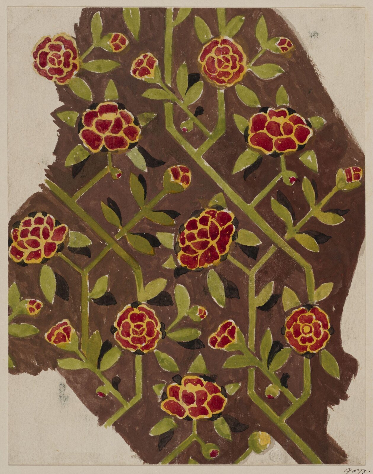 Drawing, Bruce James Talbert, circa 1870s