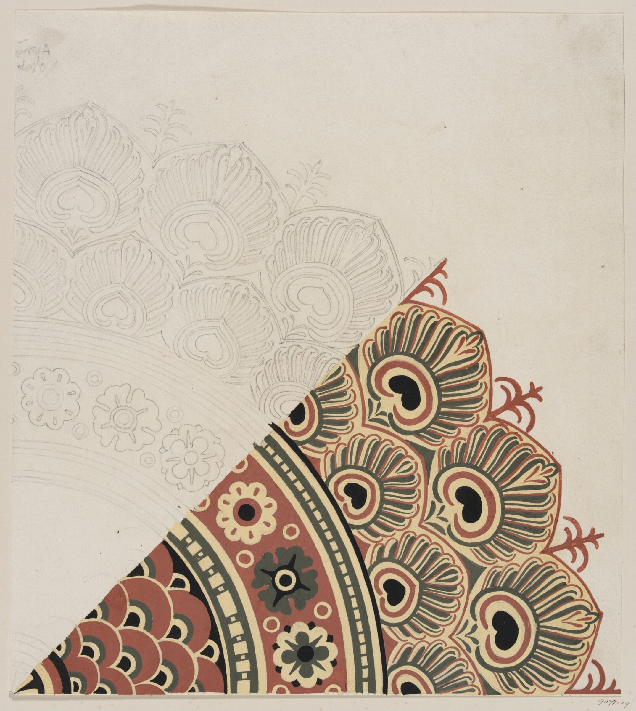 Drawing, Bruce James Talbert, circa 1870s