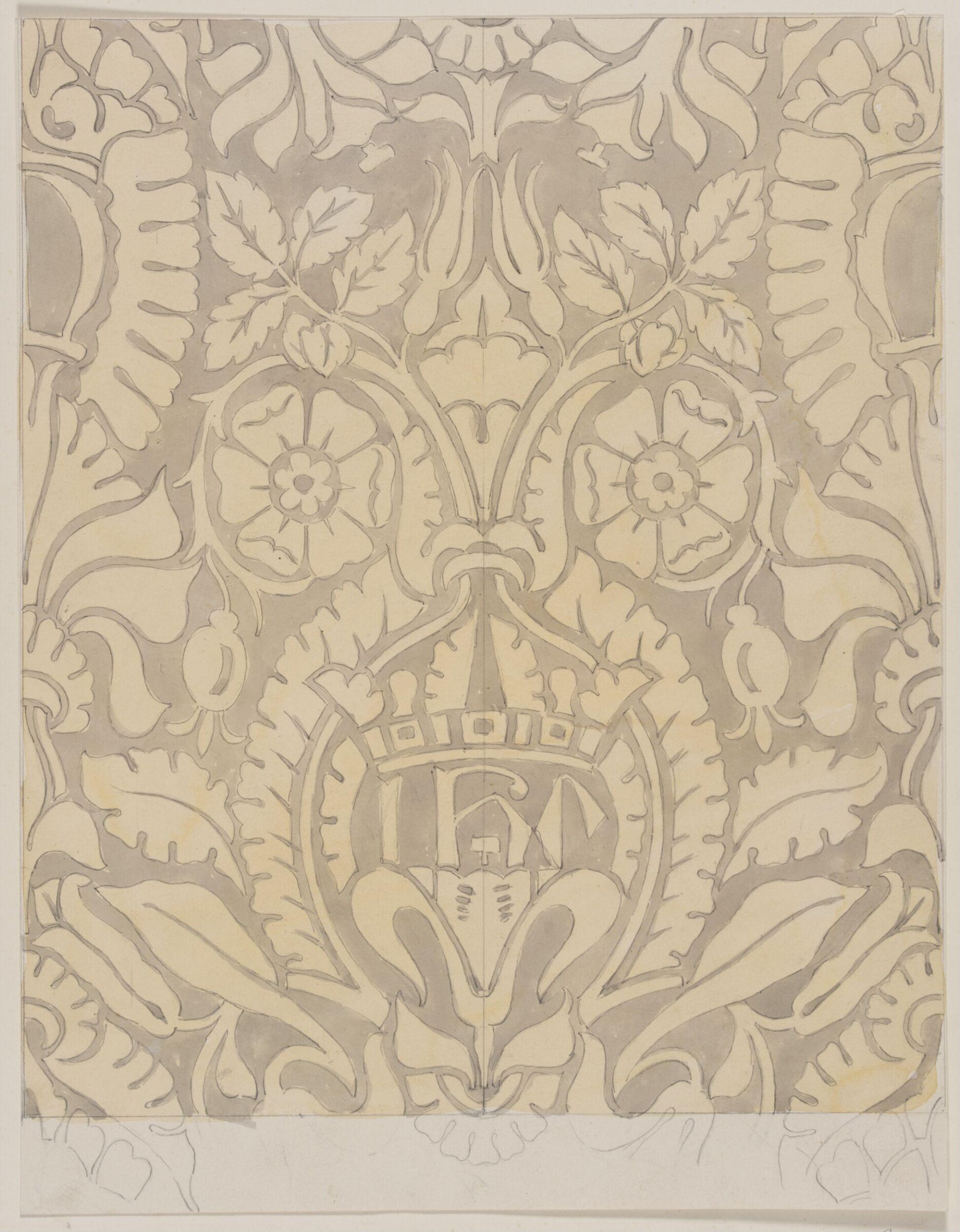 Drawing, Bruce James Talbert, circa 1870s