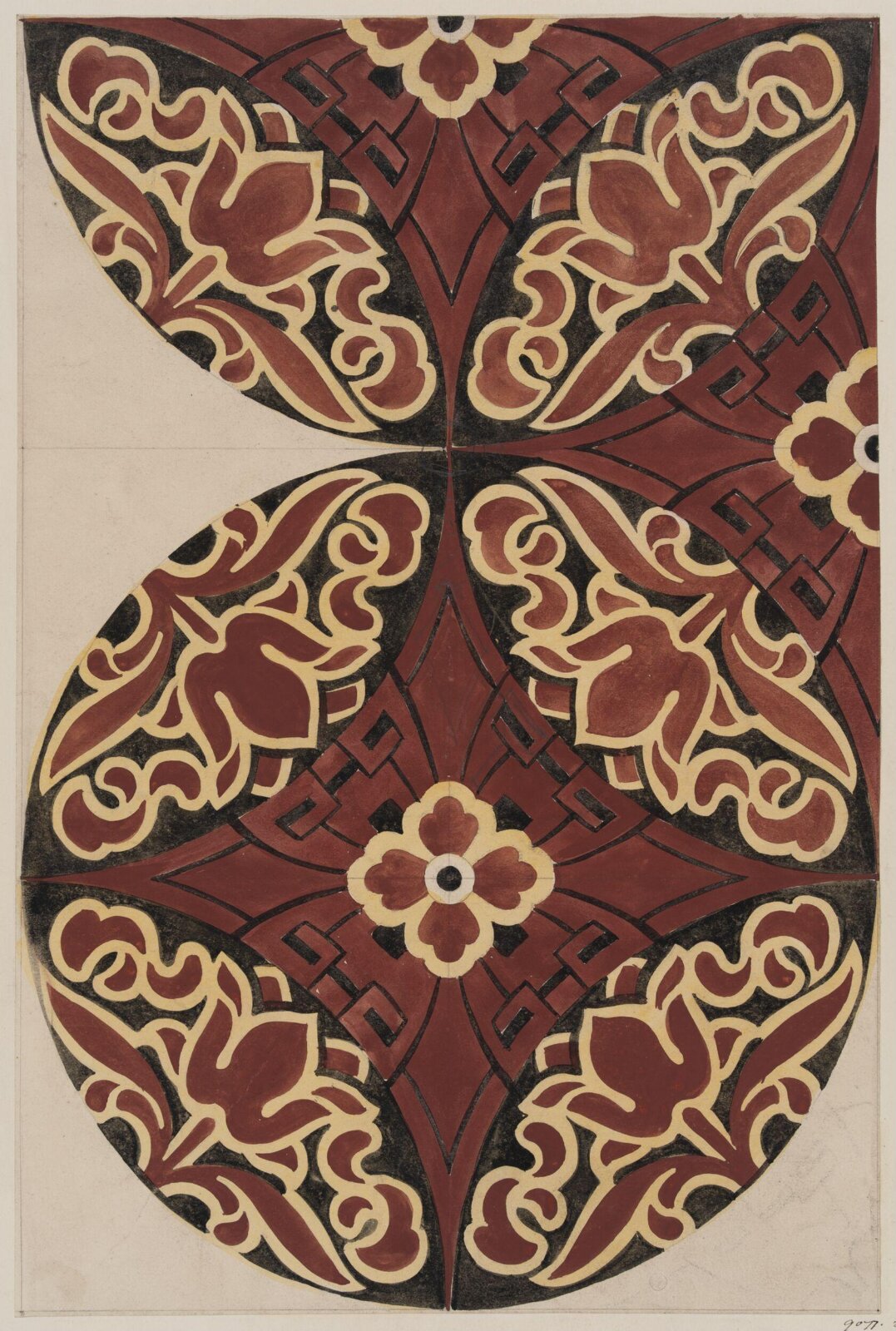 Drawing, Bruce James Talbert, circa 1870s