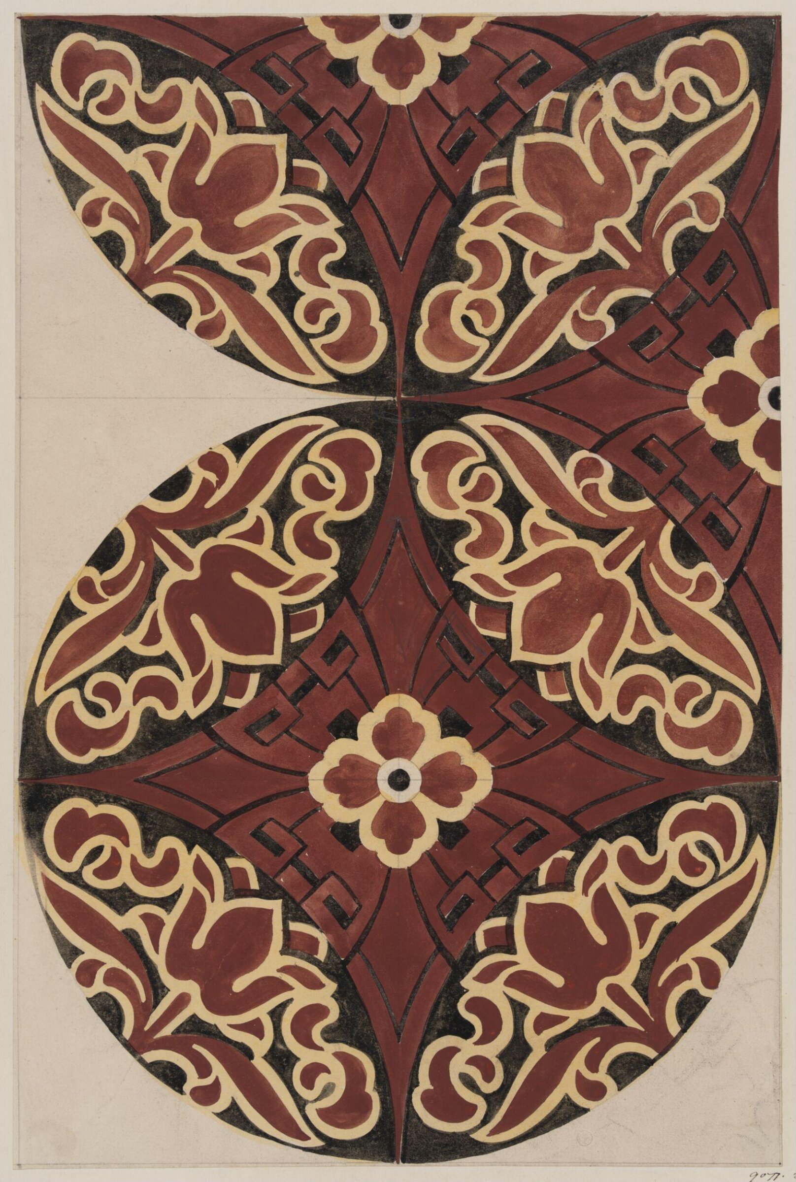 Drawing, Bruce James Talbert, circa 1870s