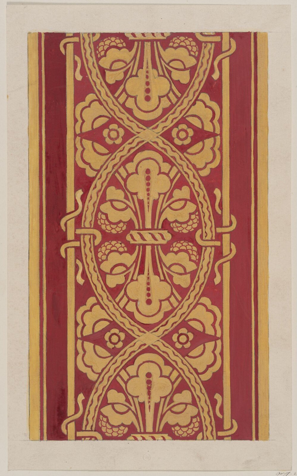 Drawing, Bruce James Talbert, circa 1870s