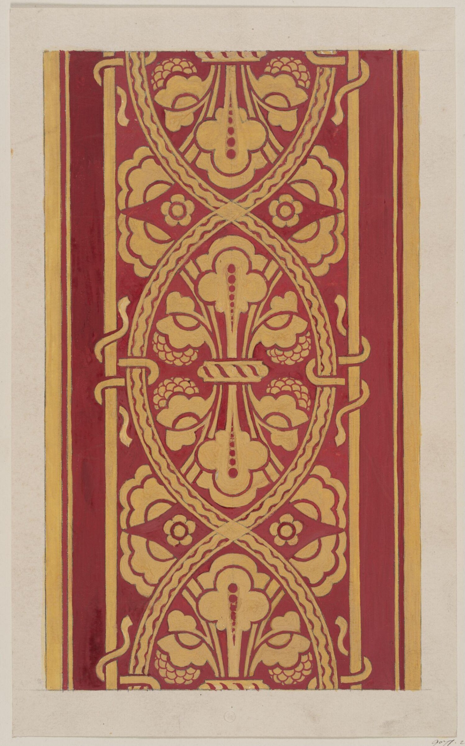 Drawing, Bruce James Talbert, circa 1870s