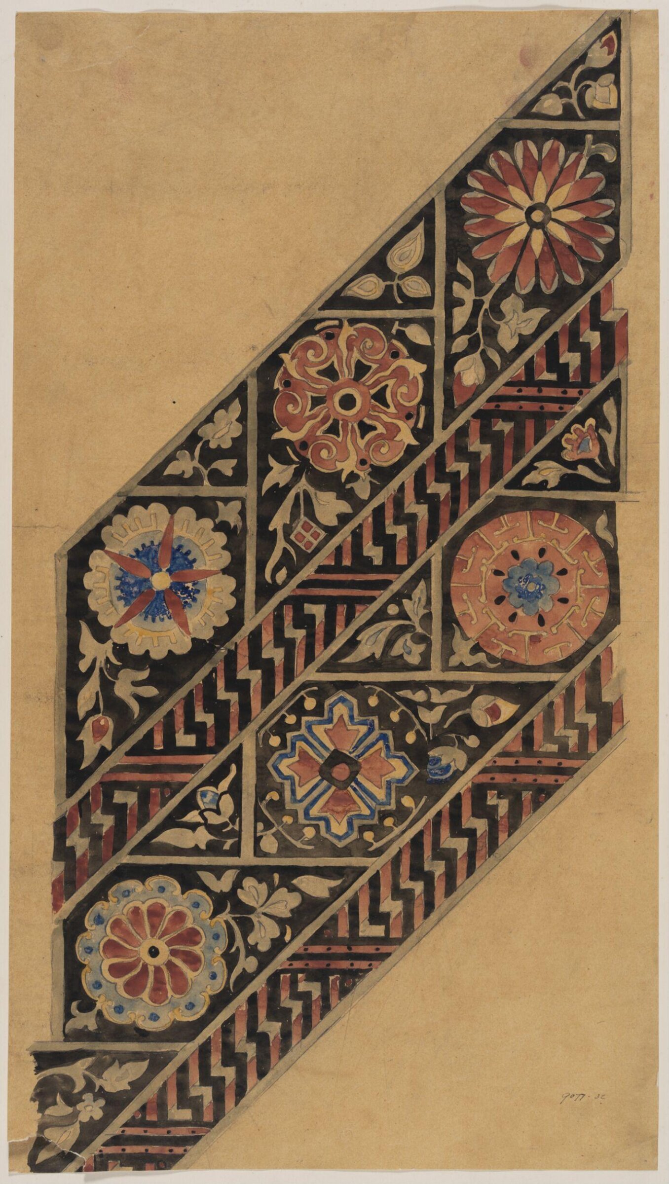 Drawing, Bruce James Talbert, circa 1870s