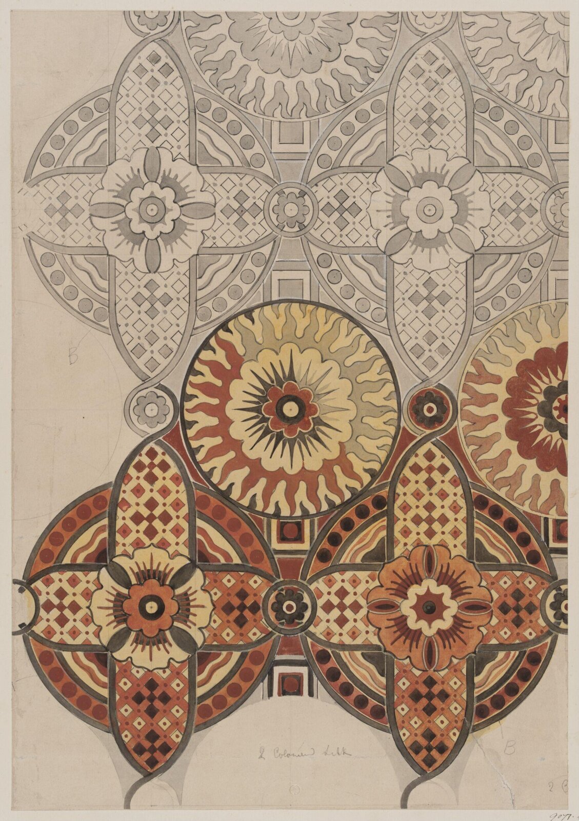 Drawing, Bruce James Talbert, circa 1870s