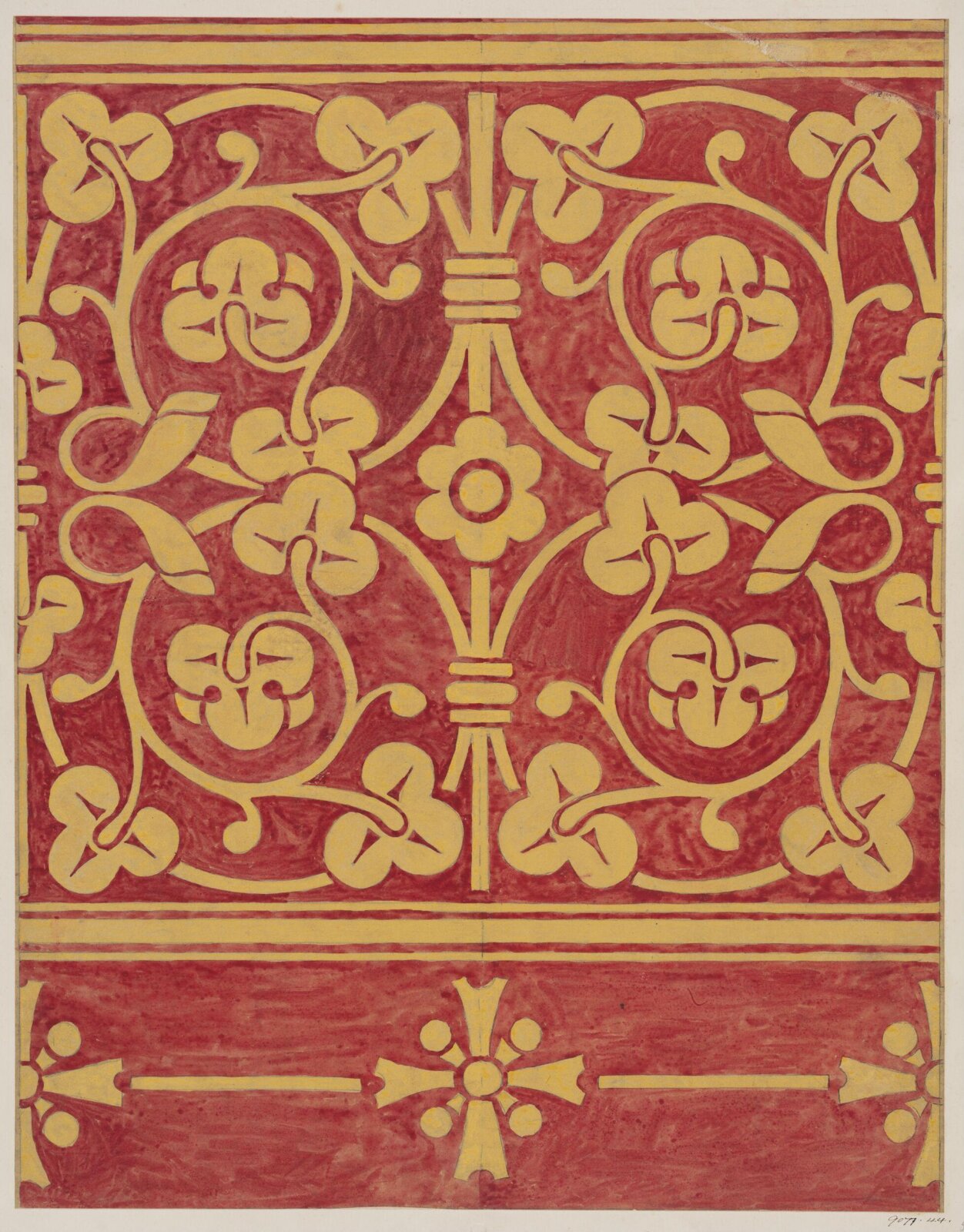 Drawing, Bruce James Talbert, circa 1870s