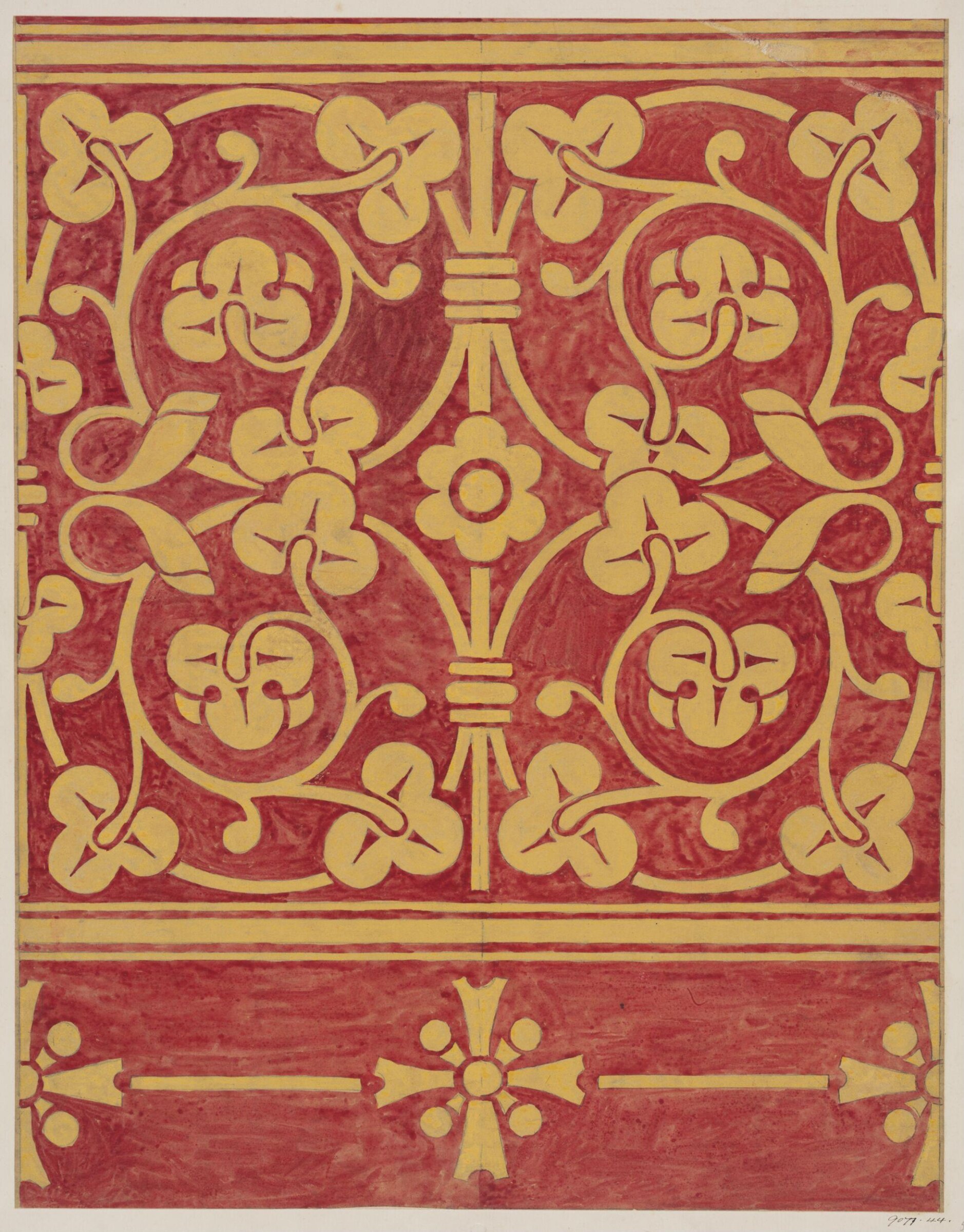 Drawing, Bruce James Talbert, circa 1870s