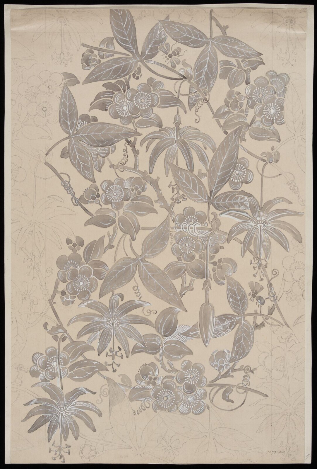 Drawing, Bruce James Talbert, circa 1870s