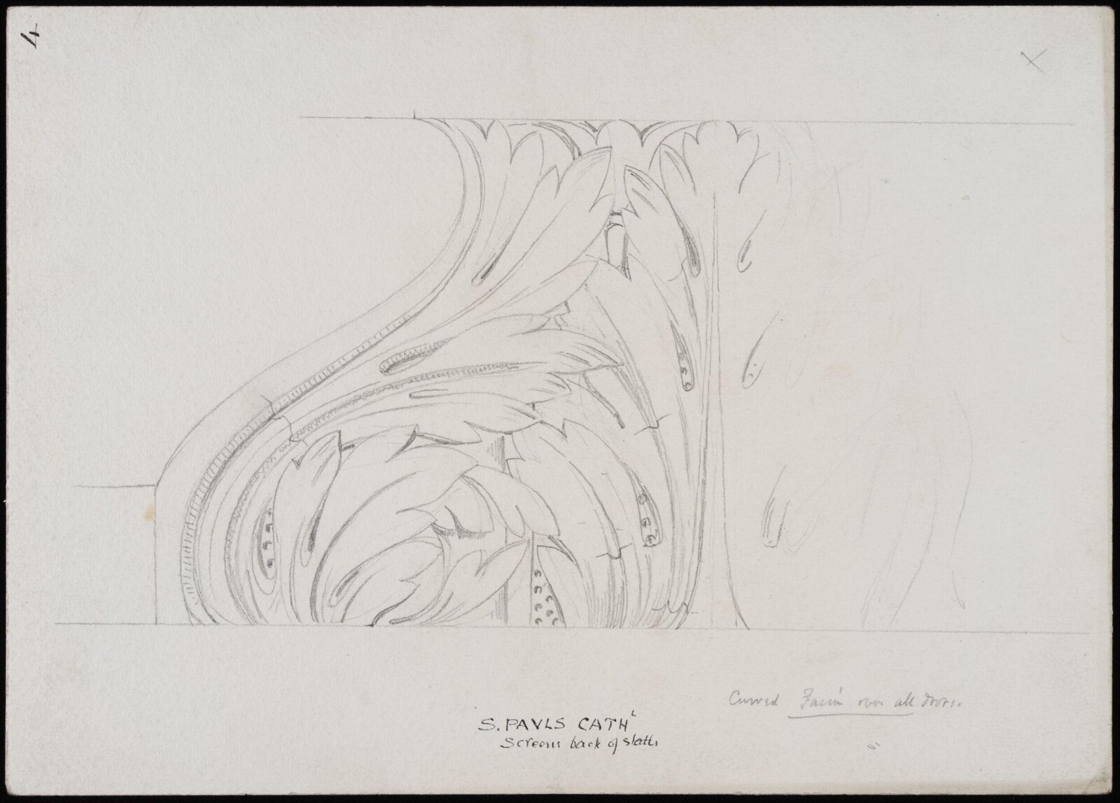 Drawing, Somers Clarke