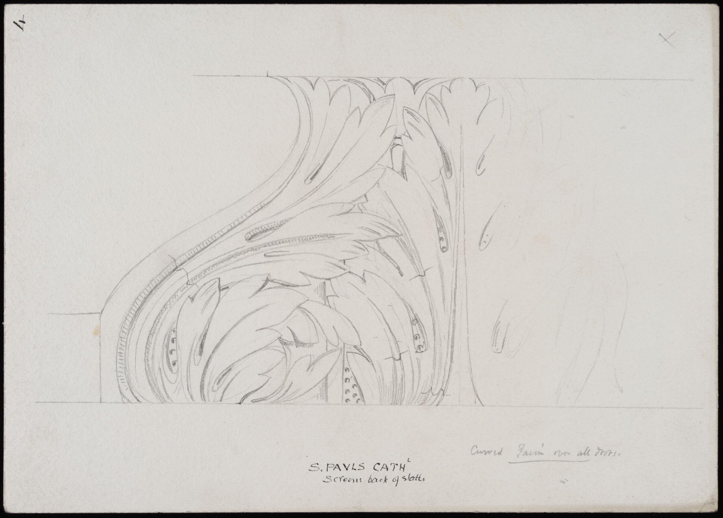 Drawing, Somers Clarke