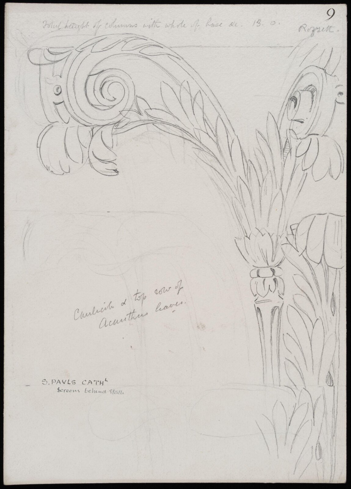 Drawing, Somers Clarke