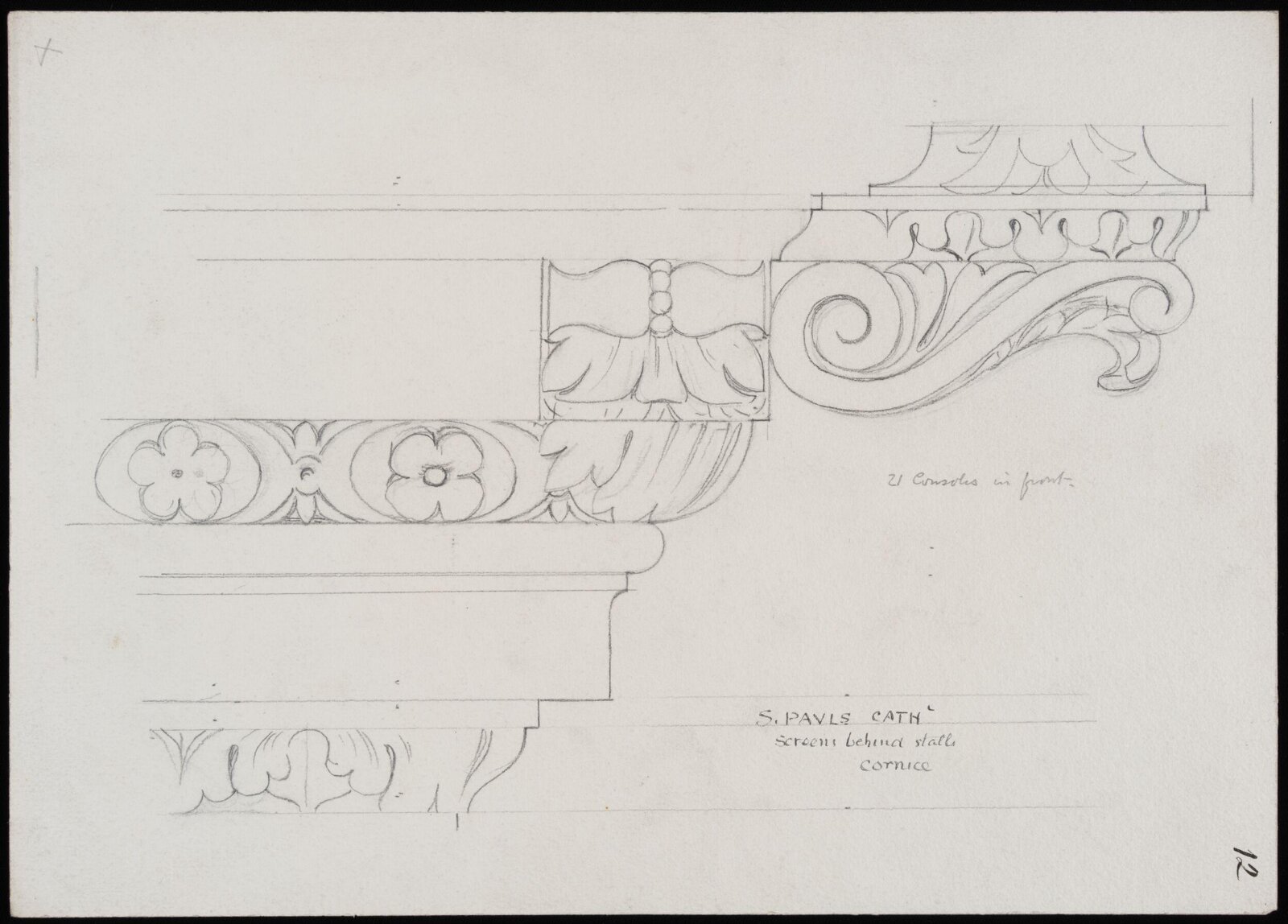 Drawing, Somers Clarke