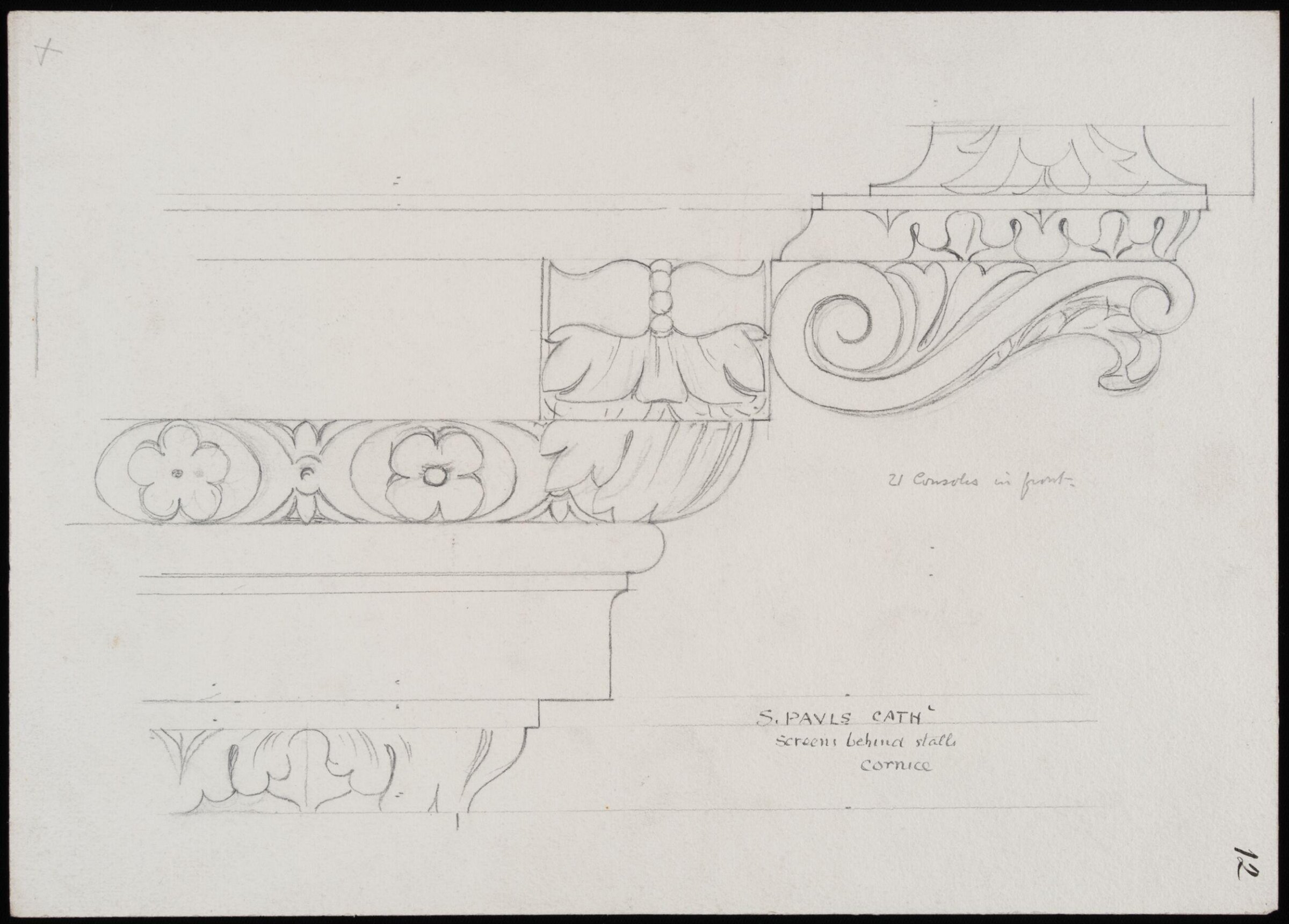 Drawing, Somers Clarke