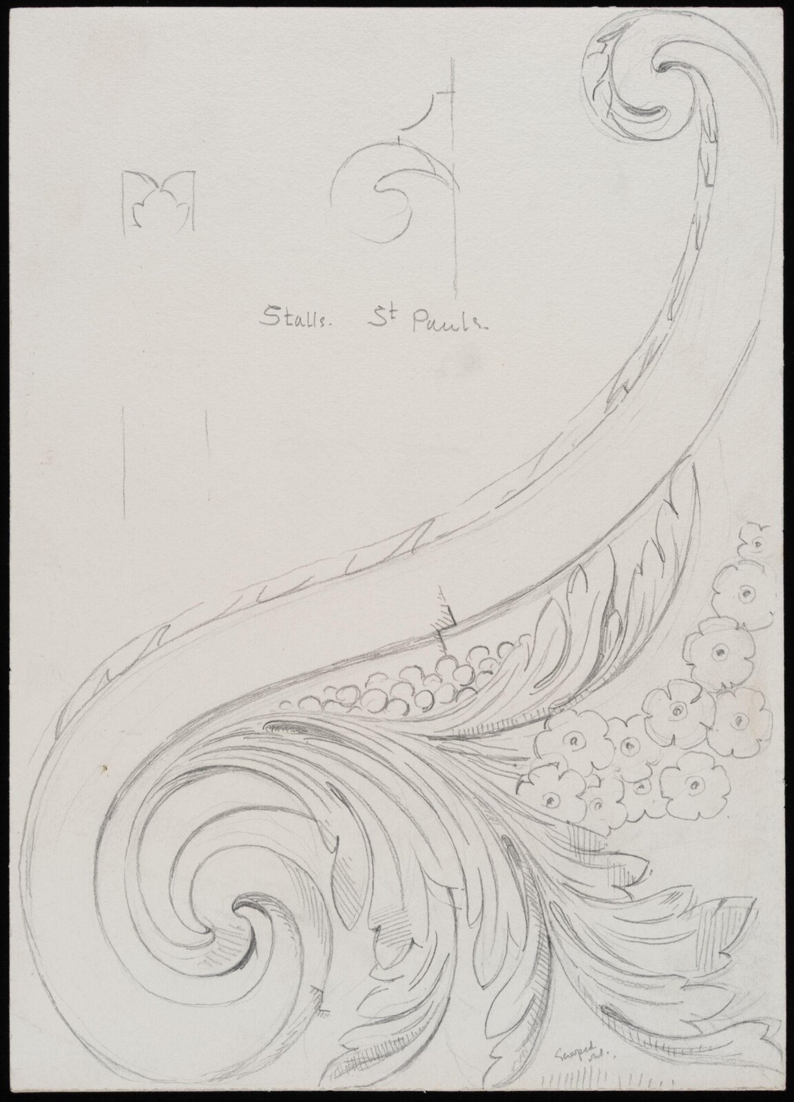 Drawing, Somers Clarke