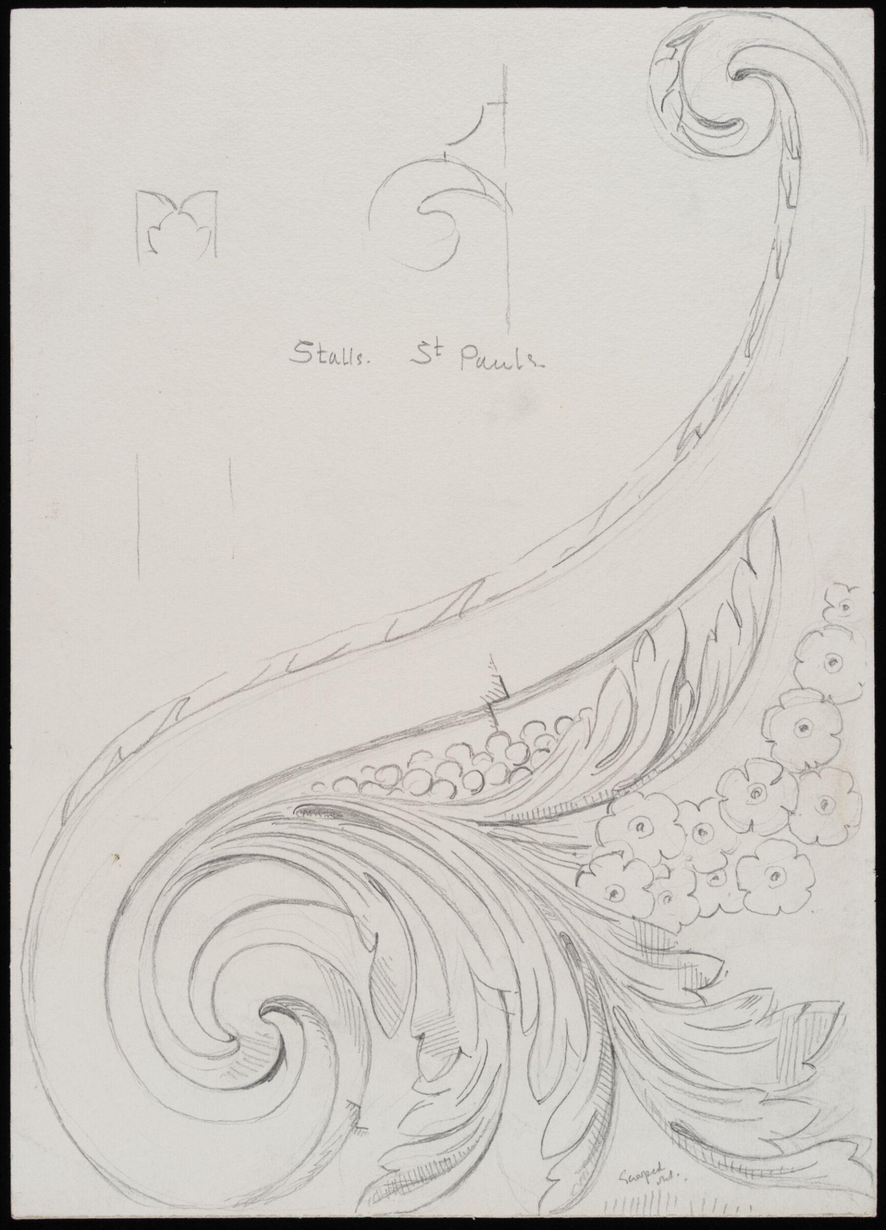 Drawing, Somers Clarke