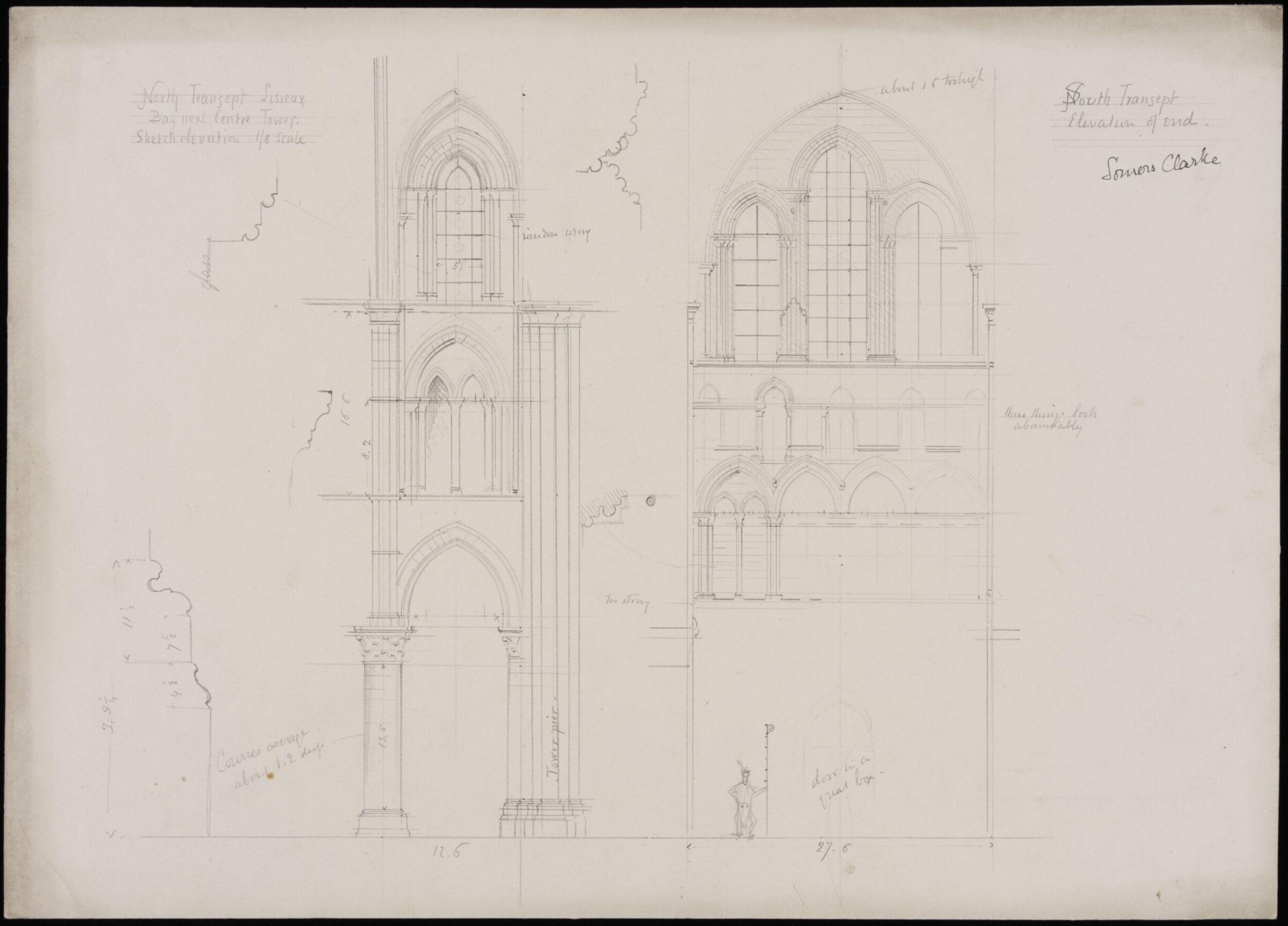 Drawing, Somers Clarke