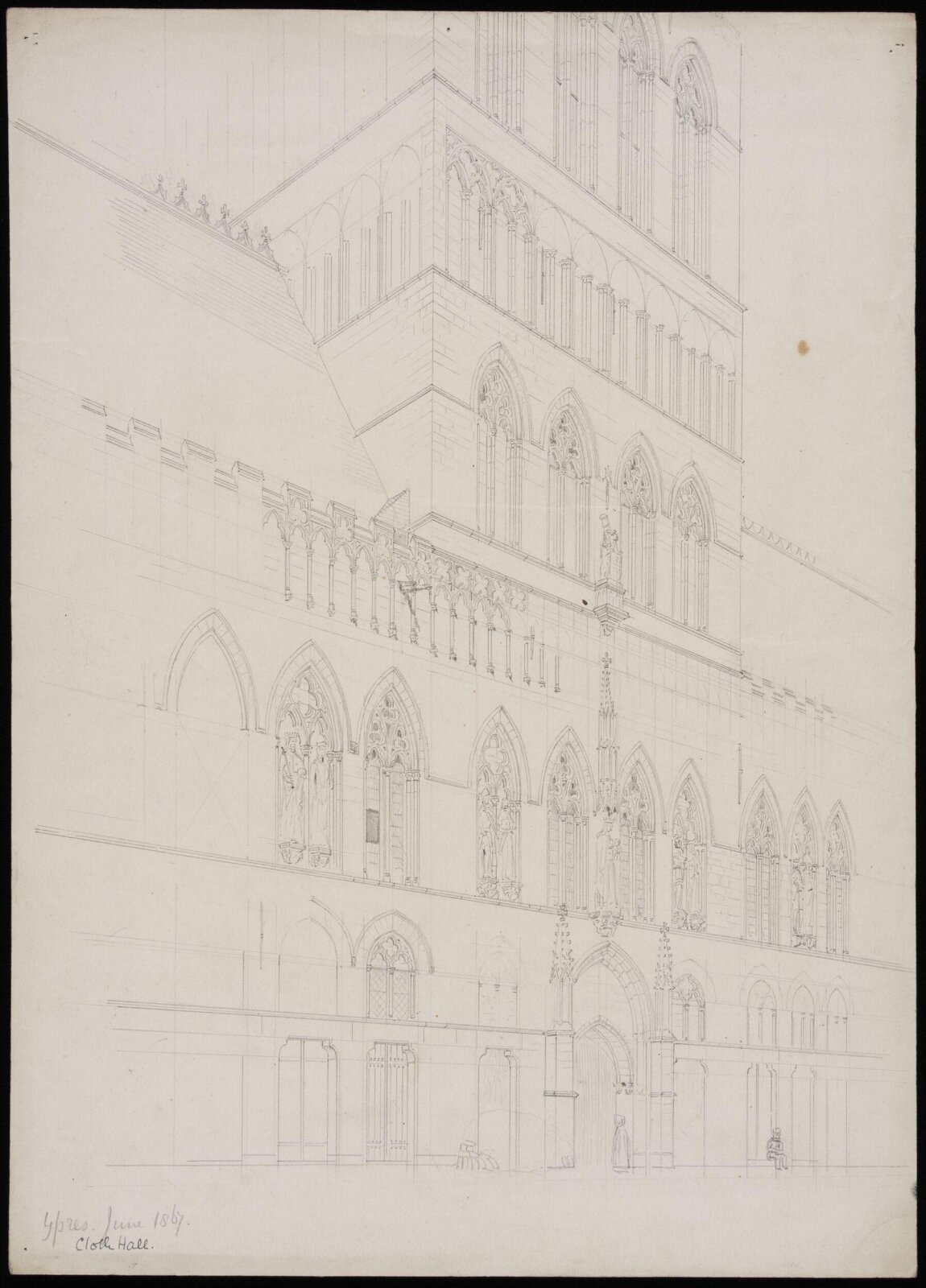 Drawing, Somers Clarke, 06/1897