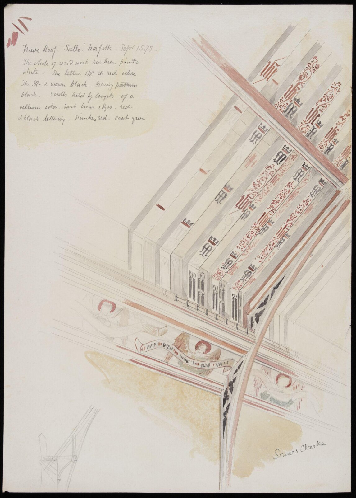 Drawing, Somers Clarke