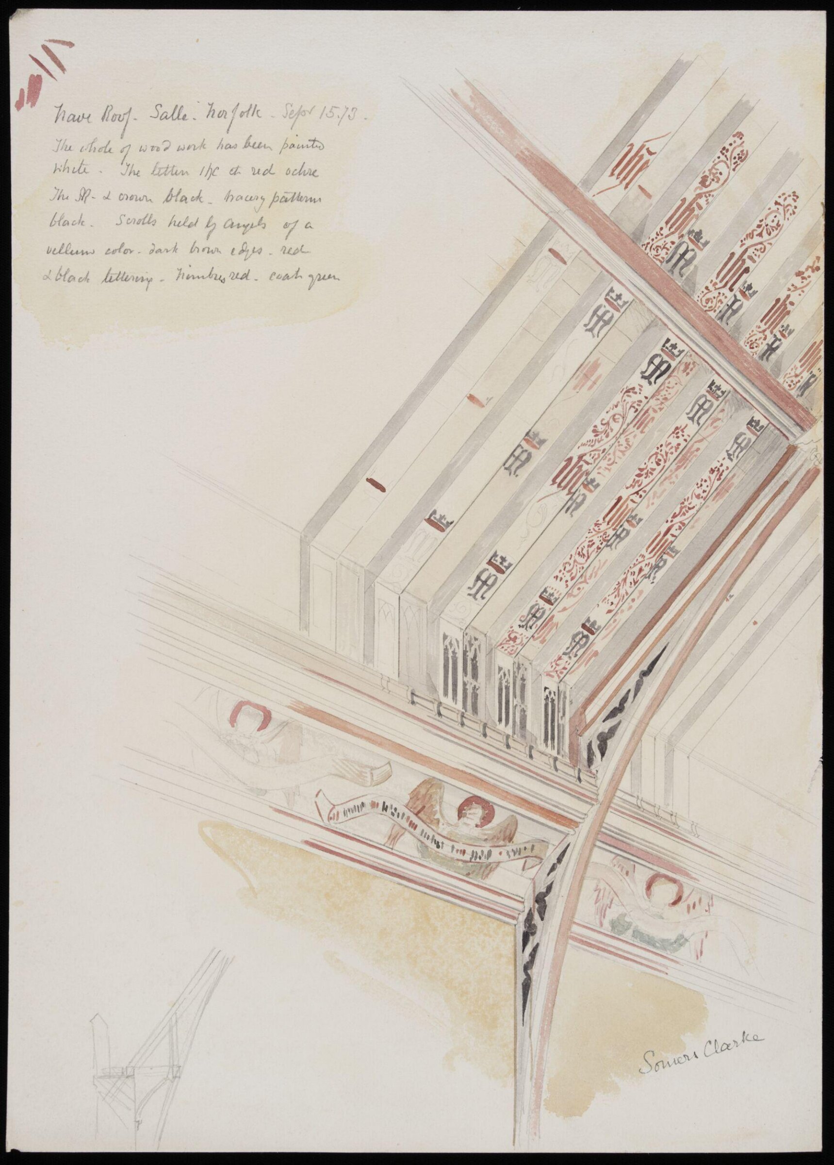 Drawing, Somers Clarke