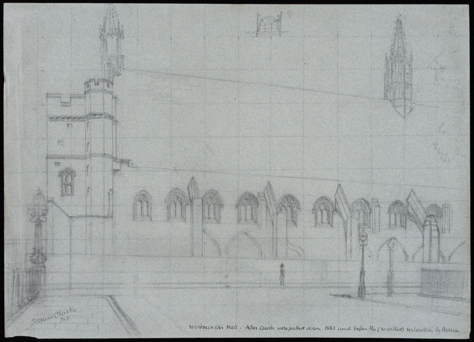 Drawing, Somers Clarke