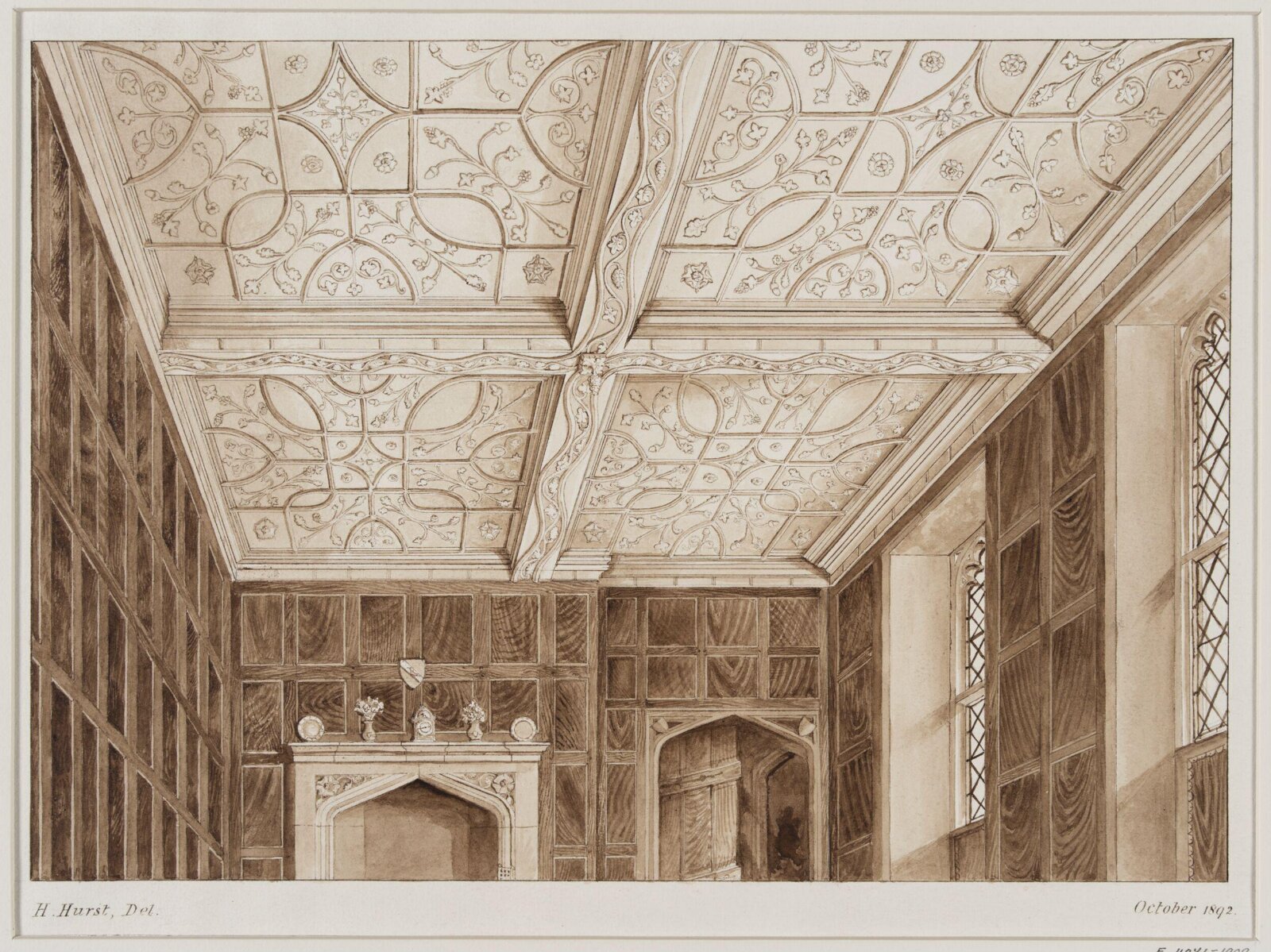 Drawing, Herbert Hurst, 10/1892