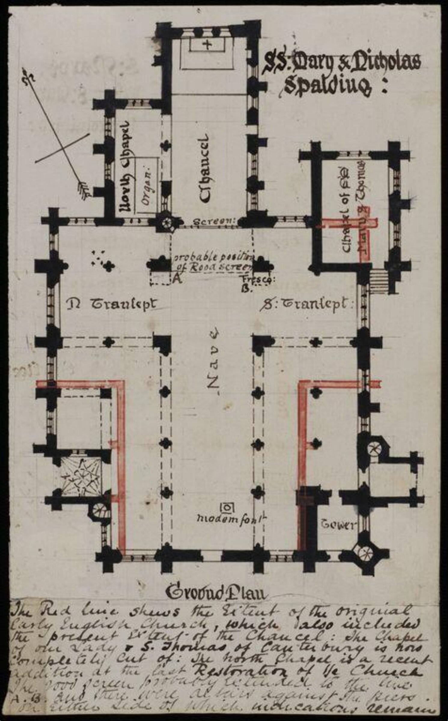 Exterior of buildings, Charles Frederick Godbold Turner, c. 1895
