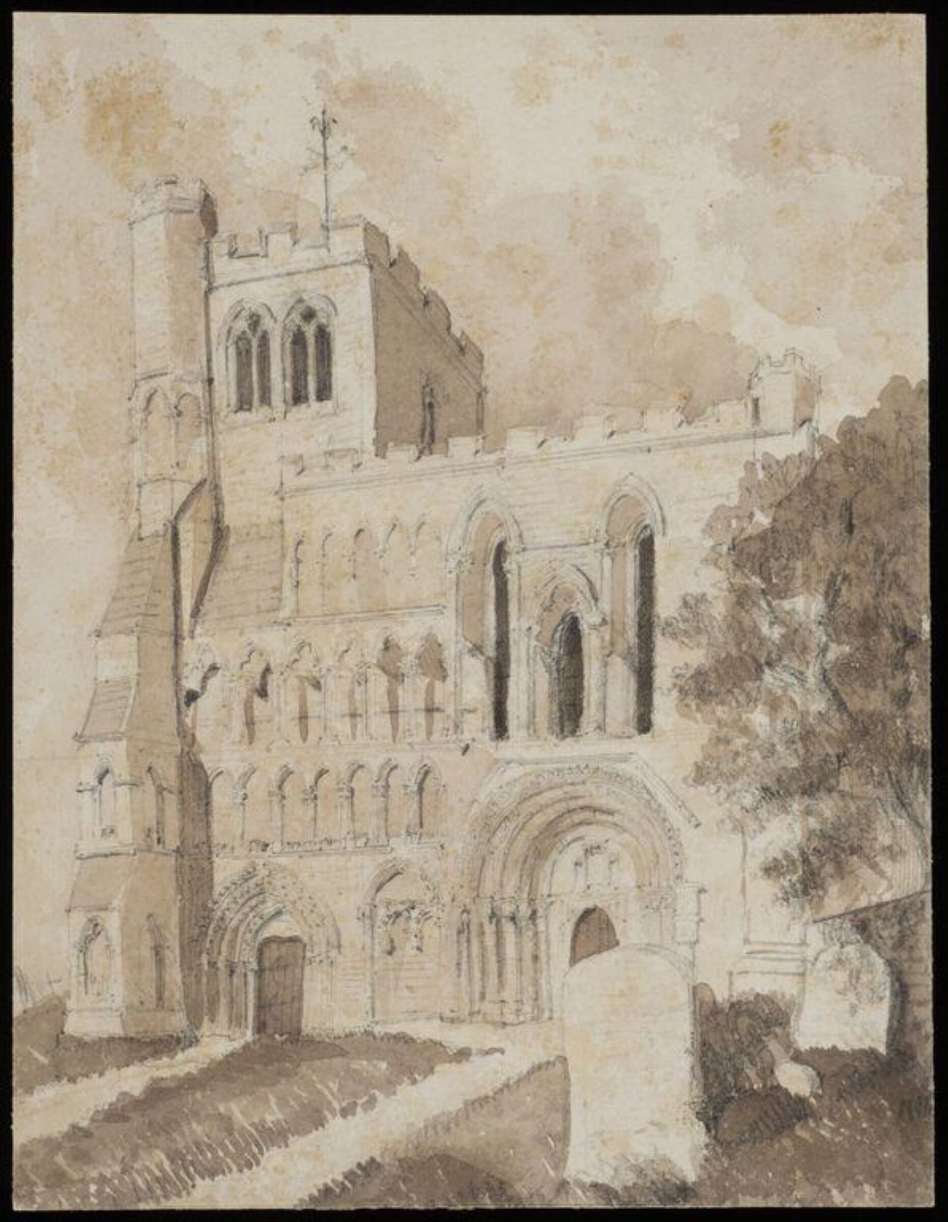 Exterior of buildings, Charles Frederick Godbold Turner, 1845-1918