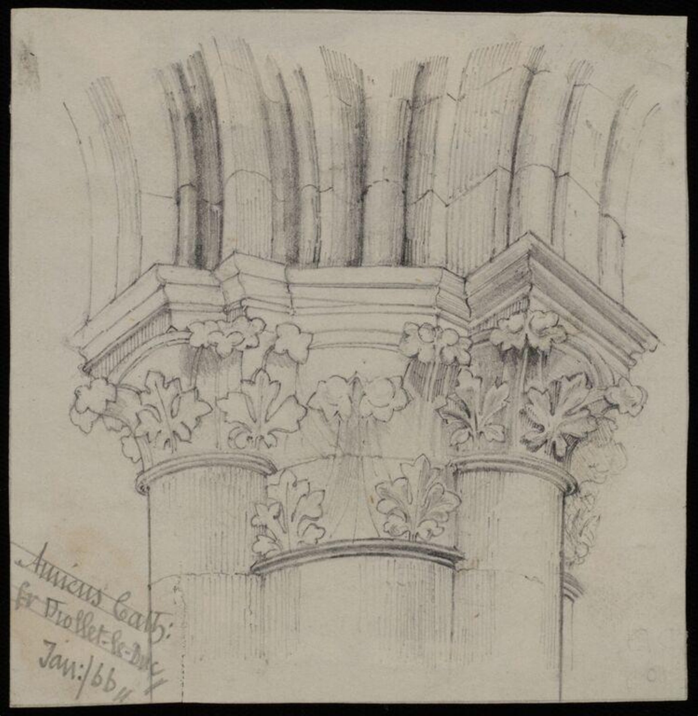 Capitals, mouldings, &c., Charles Frederick Godbold Turner, c.1865