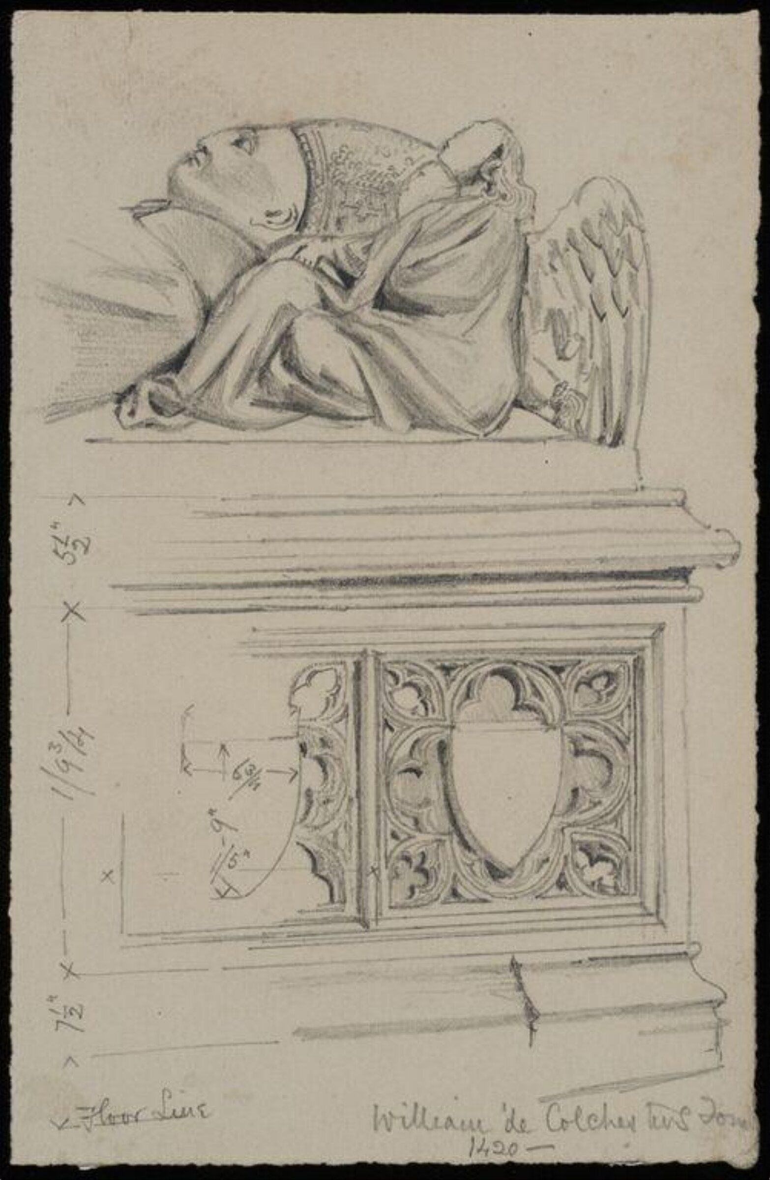 Reredos, fonts, a pulpit and monuments, Charles Frederick Godbold Turner, c.1895