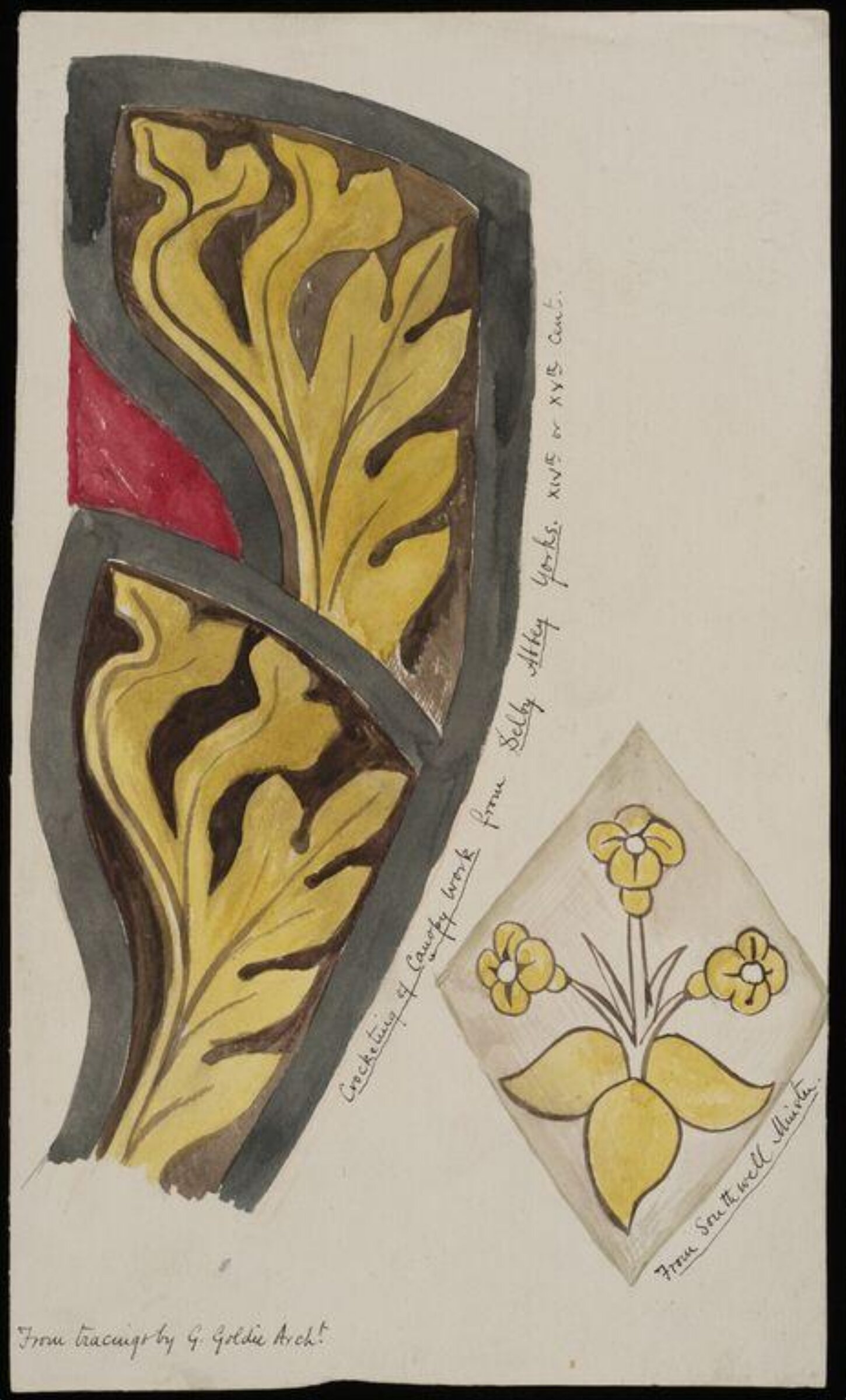 Stained glass, tiles &c., Charles Frederick Godbold Turner, c.1895