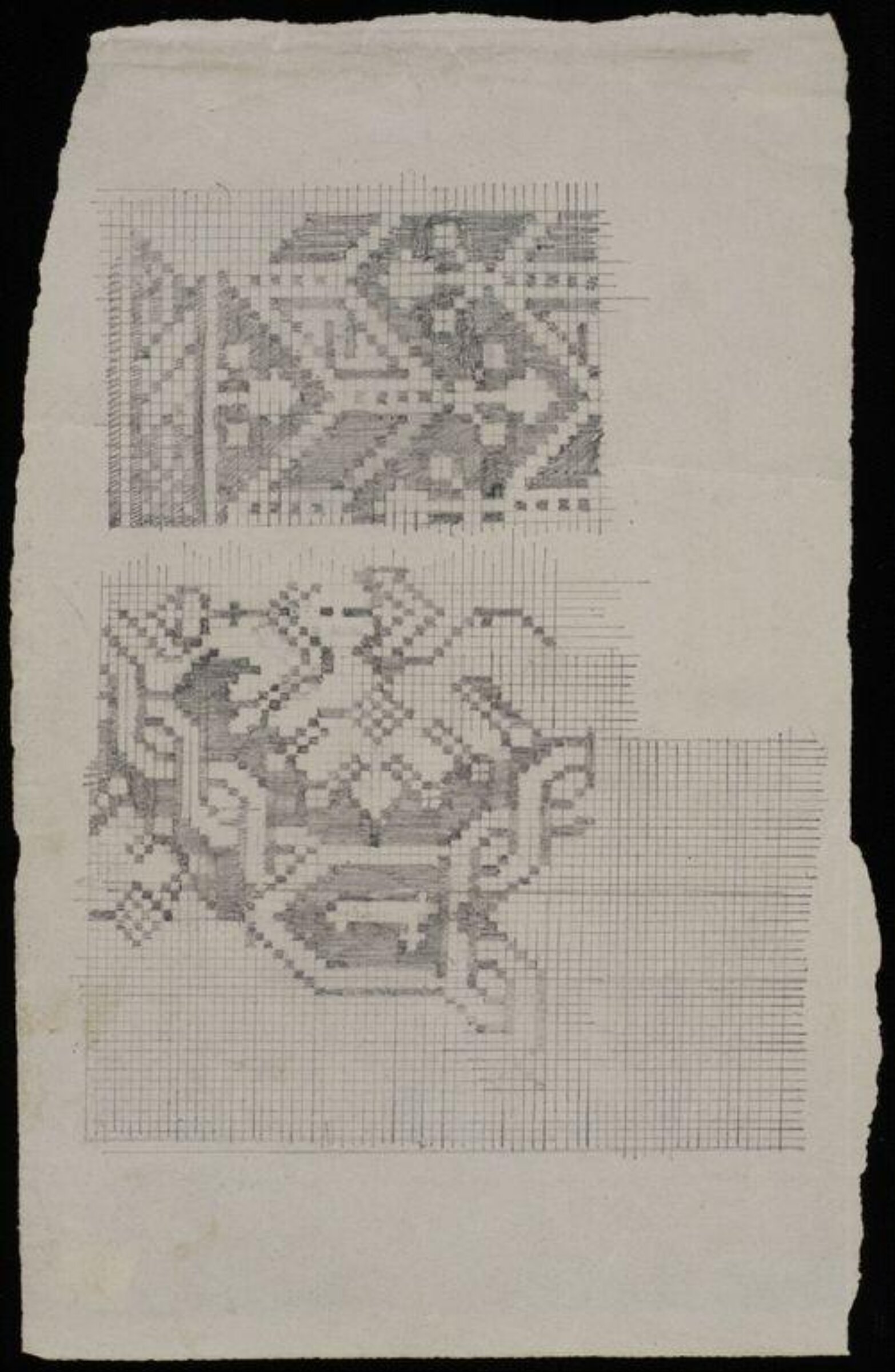 Ornament on ecclesiastical vestments, Charles Frederick Godbold Turner, c.1895