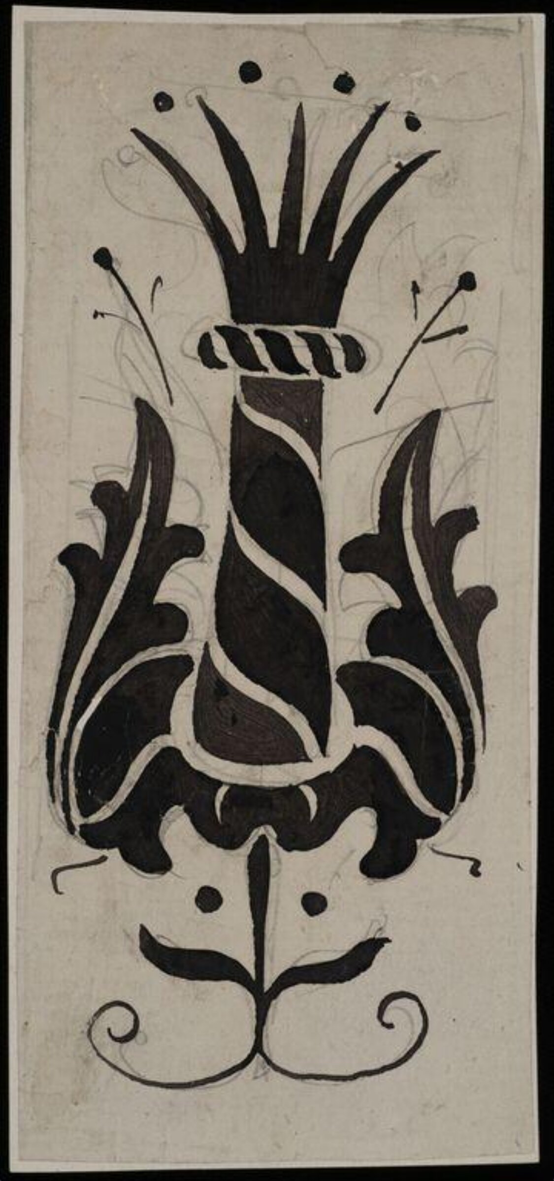 Painted decoration and other ornament, with miscellaneous sketches, Charles Frederick Godbold Turner, c.1895