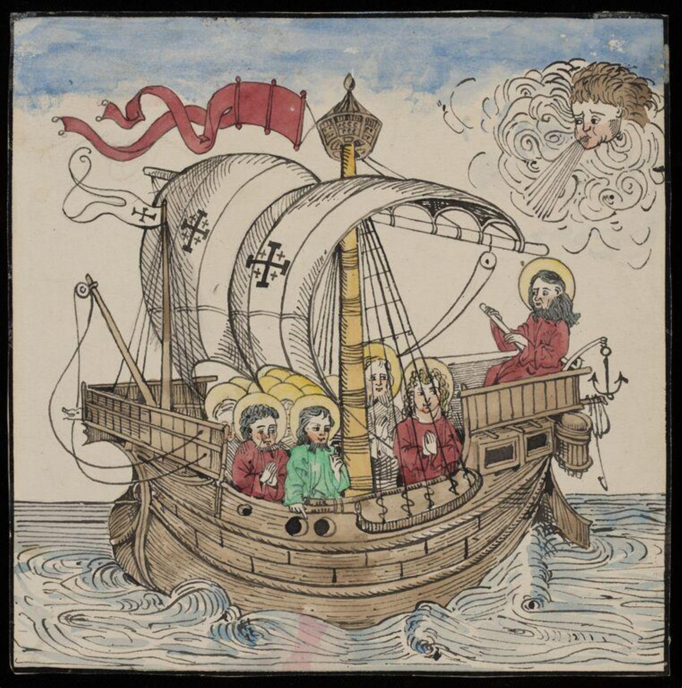 Painted decoration and other ornament, with miscellaneous sketches, Charles Frederick Godbold Turner, c.1895