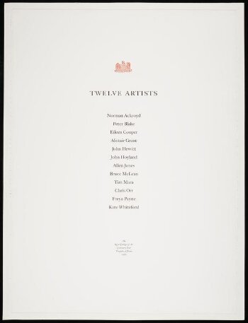 Twelve Artists: The Royal College of Art Centenary Year Portfolio of Prints 1996