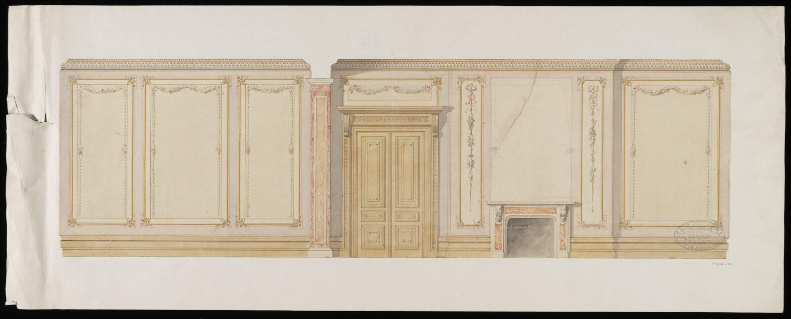 Drawing, Alfred Stevens, c. 1837-1875