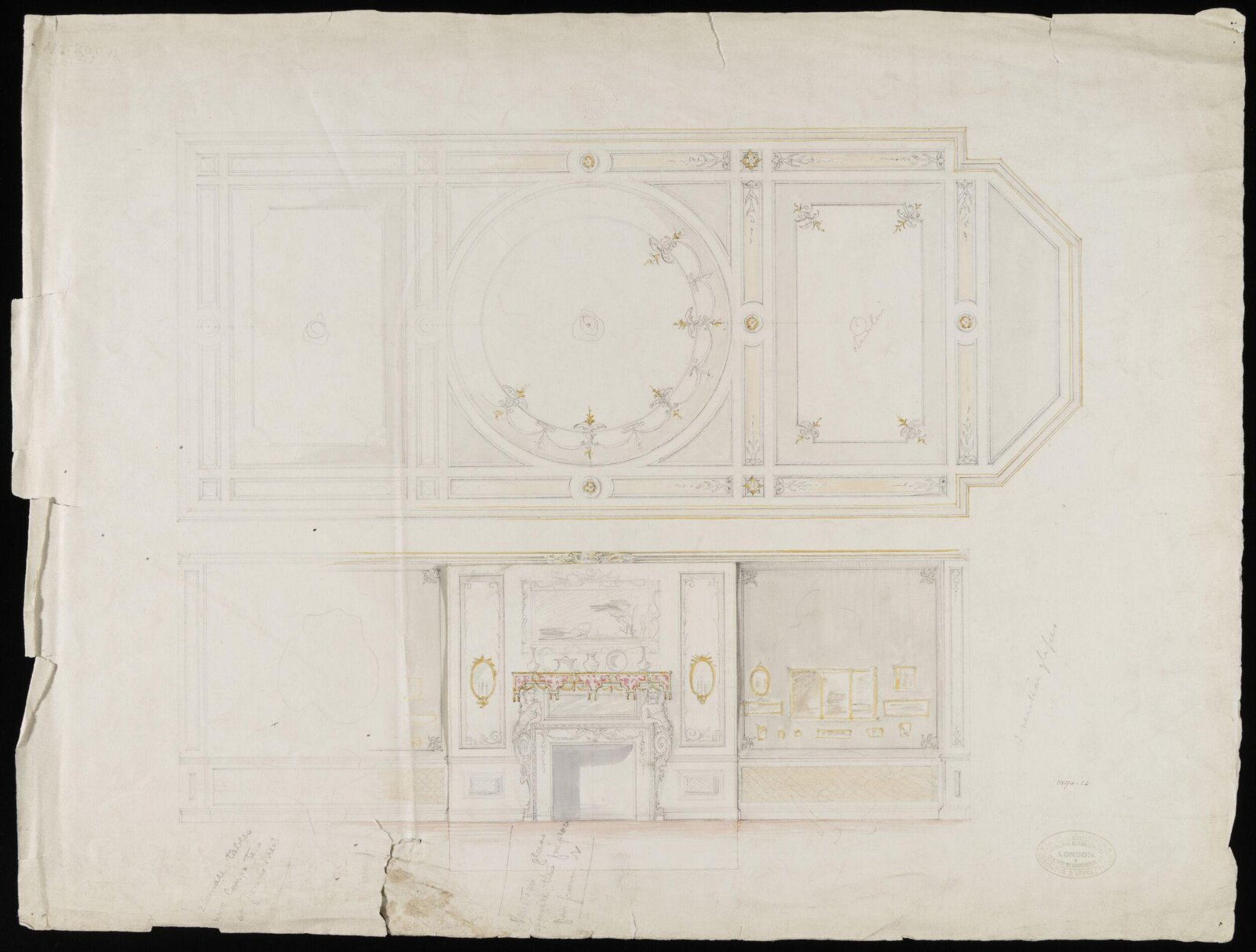 Drawing, Alfred Stevens, c. 1837-1875