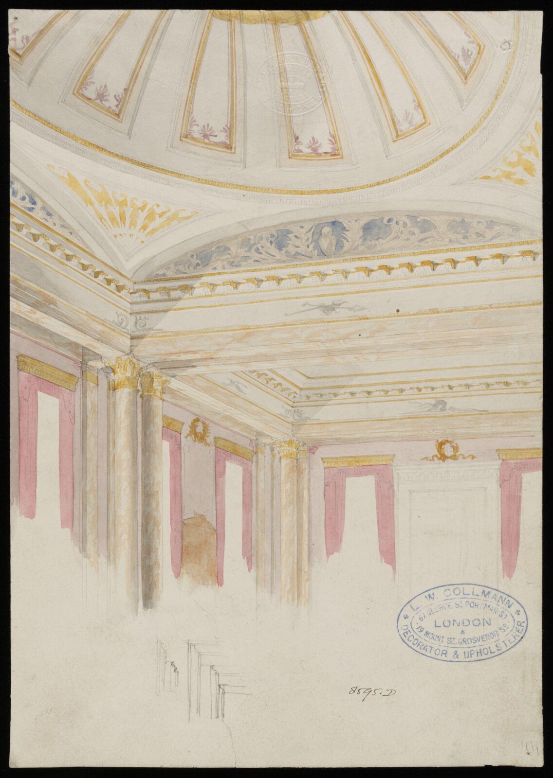 Drawing, Alfred Stevens, c. 1837-1875