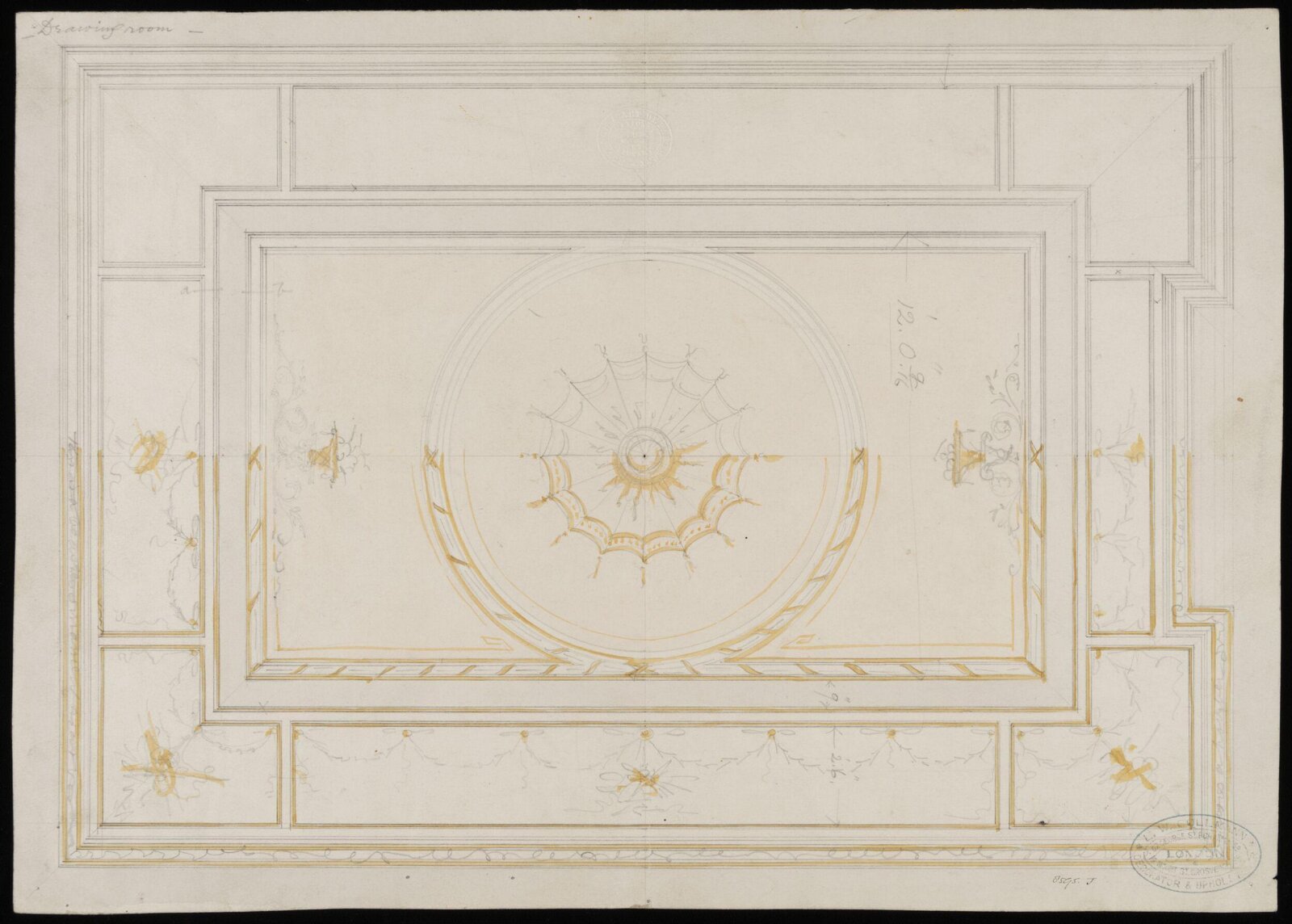 Drawing, Alfred Stevens, c. 1837-1875
