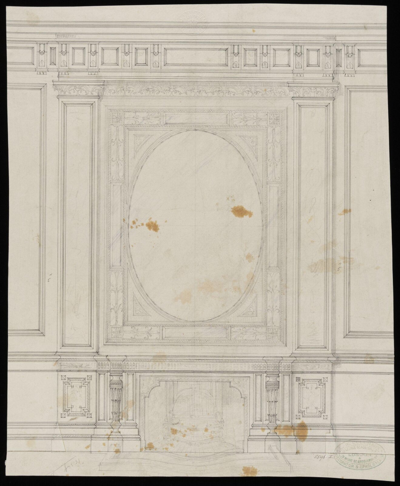 Drawing, Alfred Stevens, c. 1837-1875