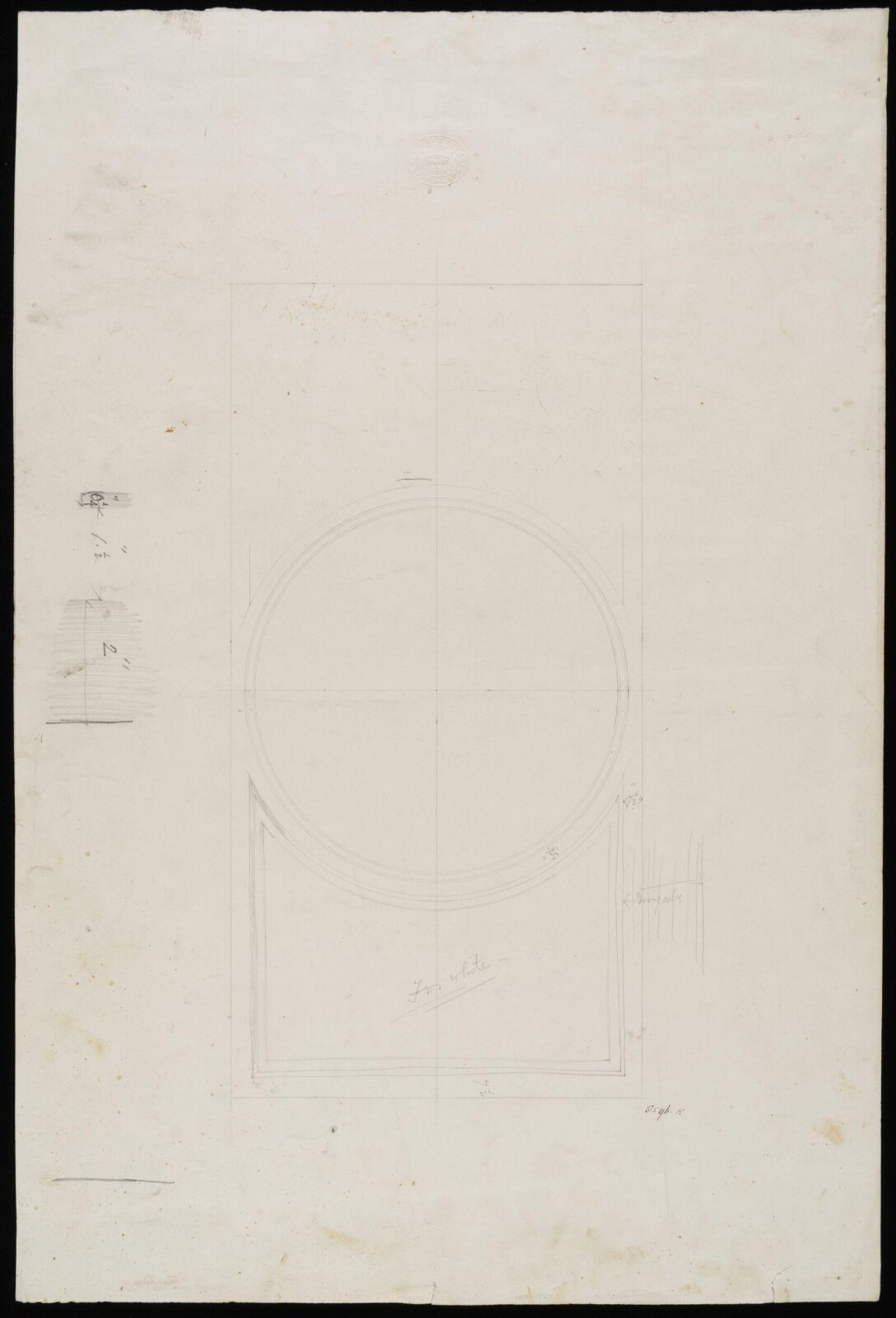 Drawing, Alfred Stevens, c. 1837-1875