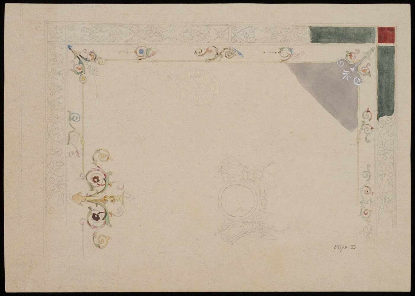 Alfred Stevens, Drawing