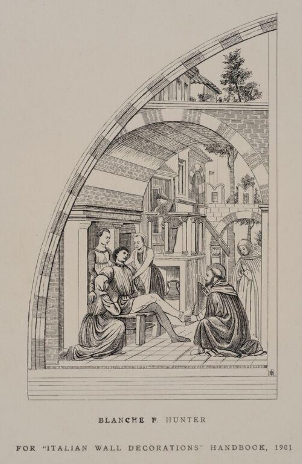 Drawing, Blanche F. Hunter