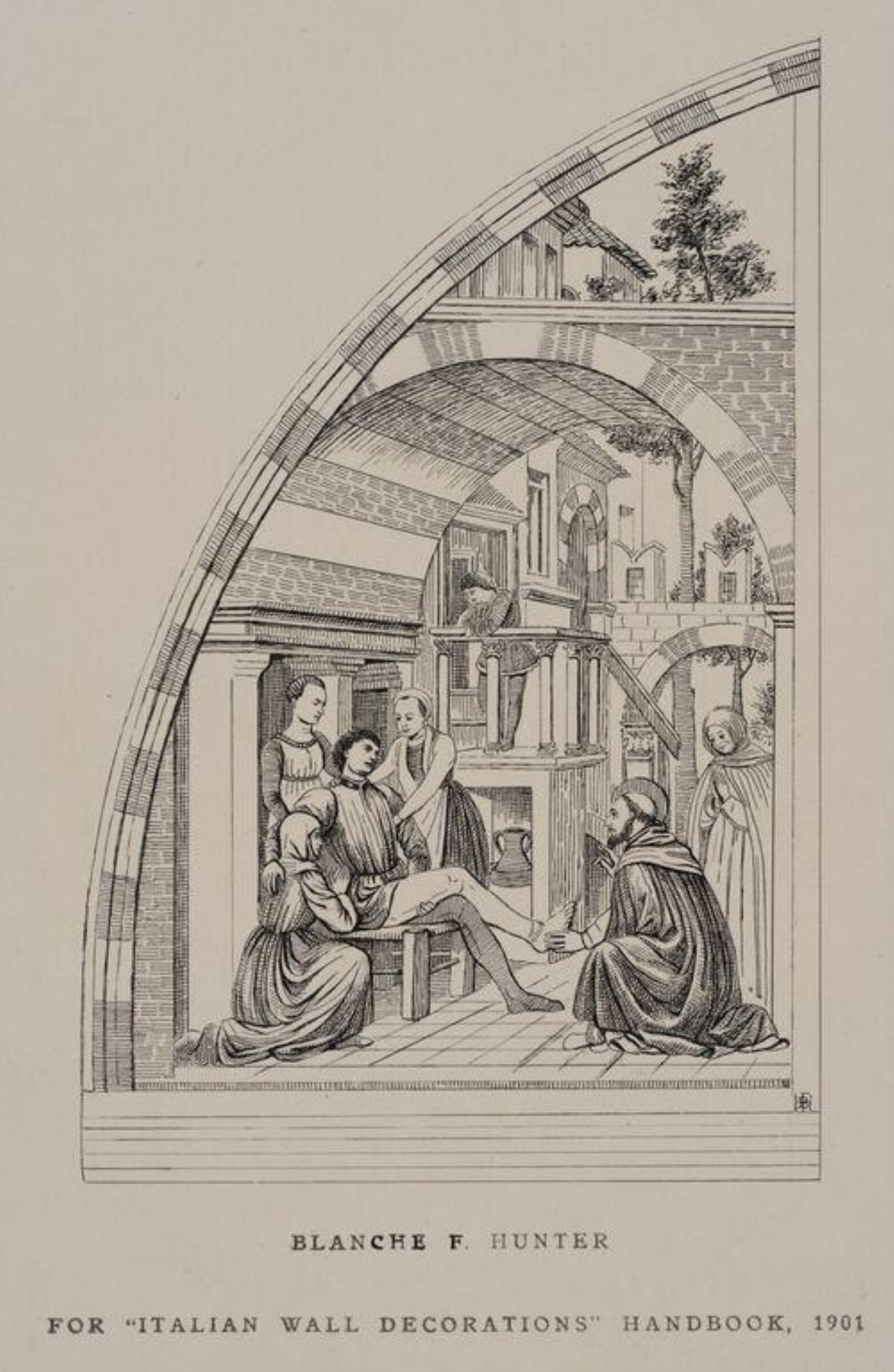 Drawing, Blanche F. Hunter