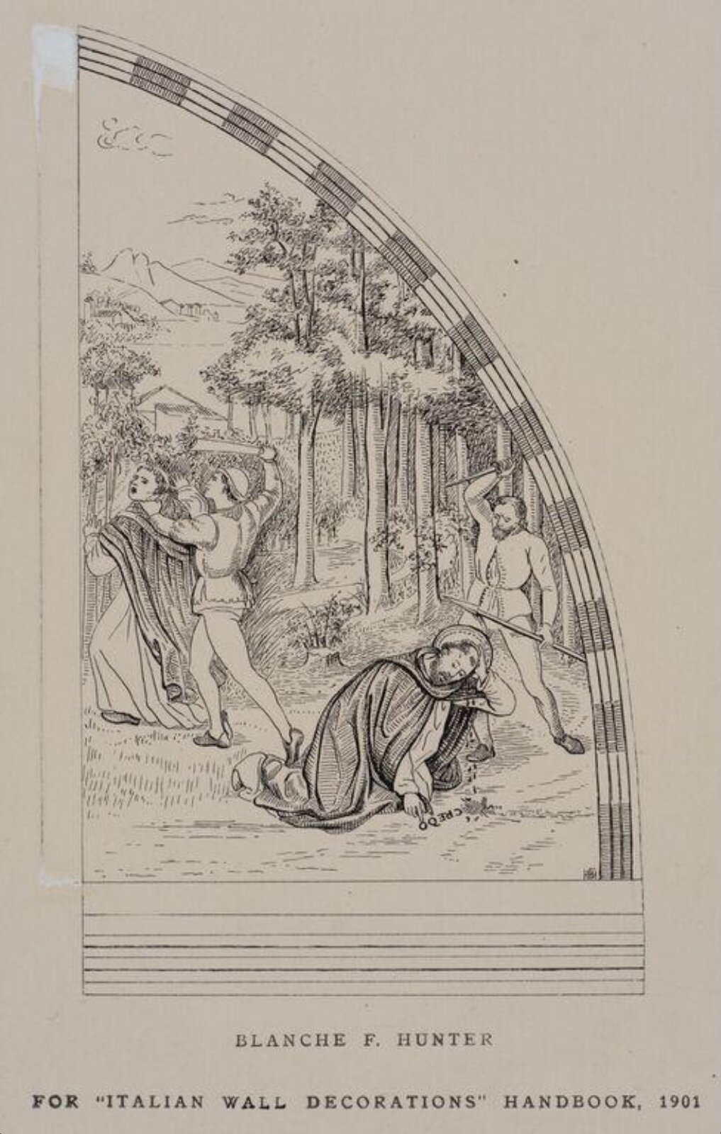 Drawing, Blanche F. Hunter