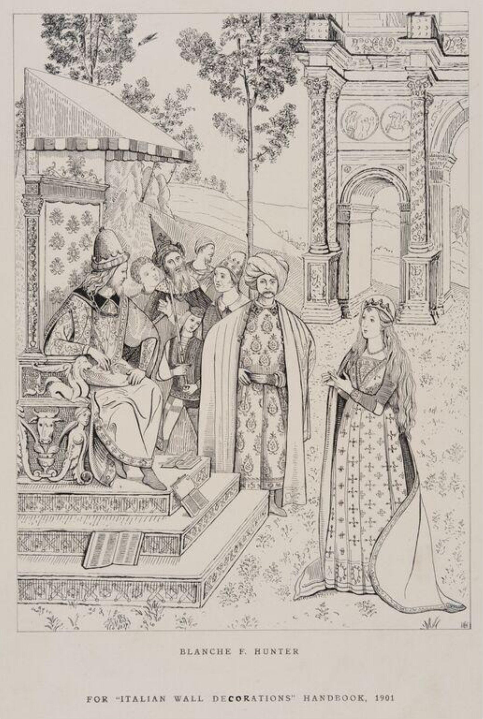 Drawing, Blanche F. Hunter