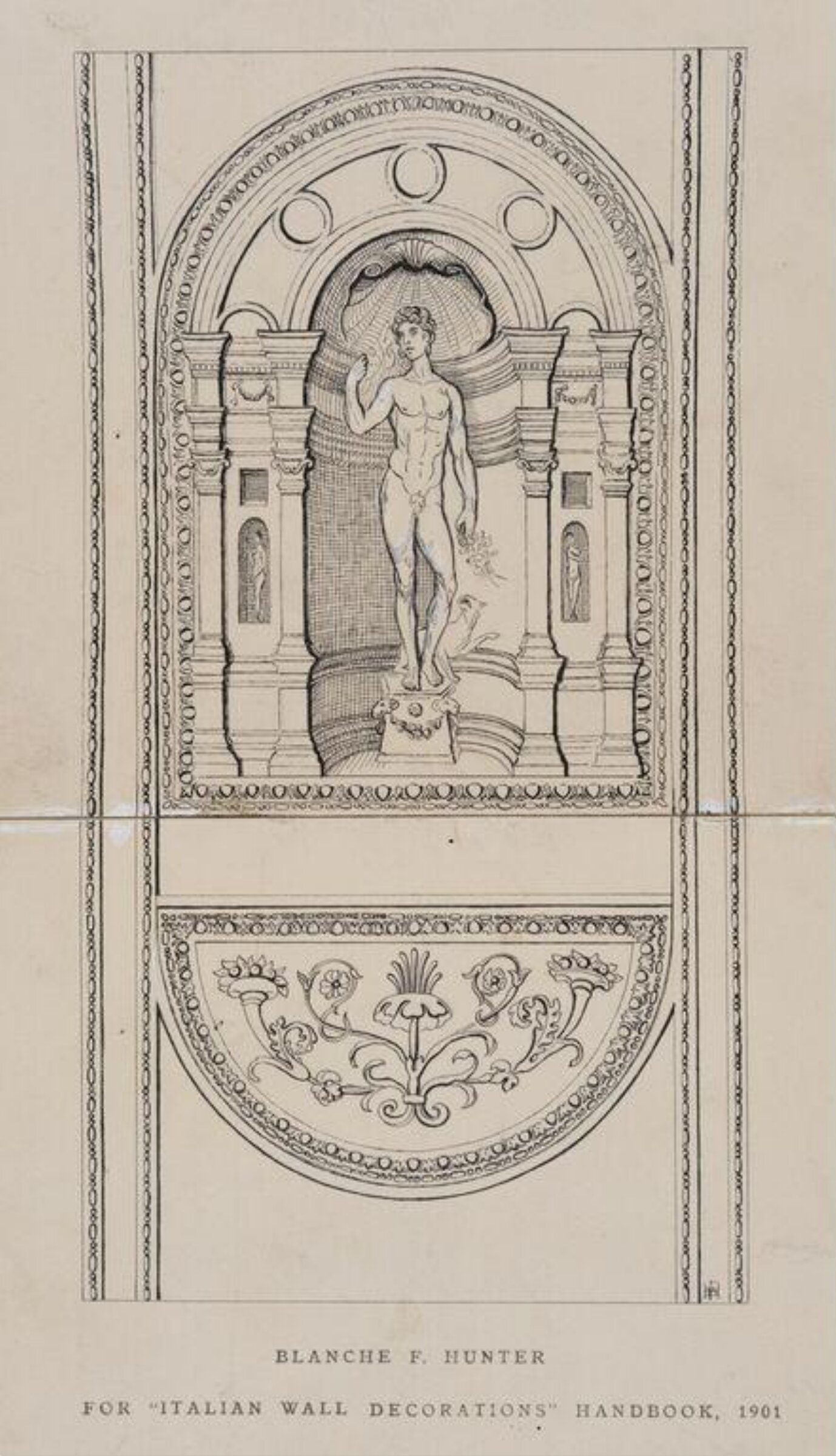 Drawing, Blanche F. Hunter