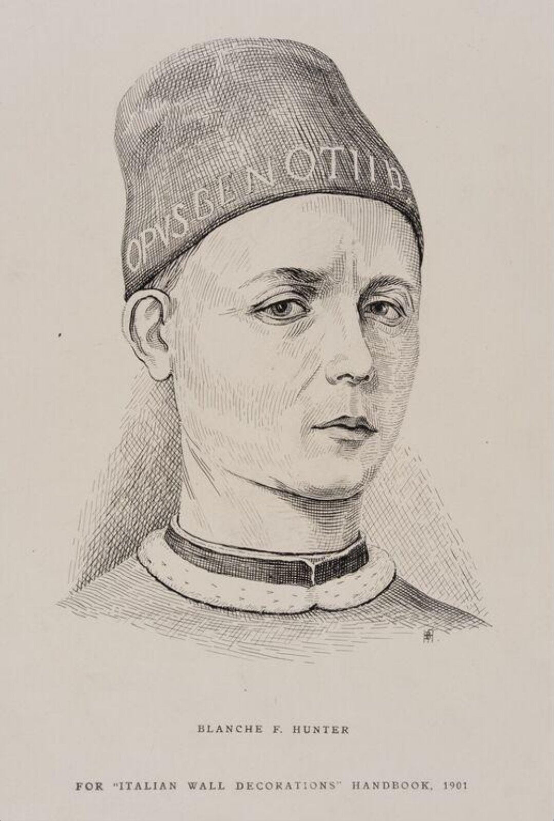 Drawing, Blanche F. Hunter