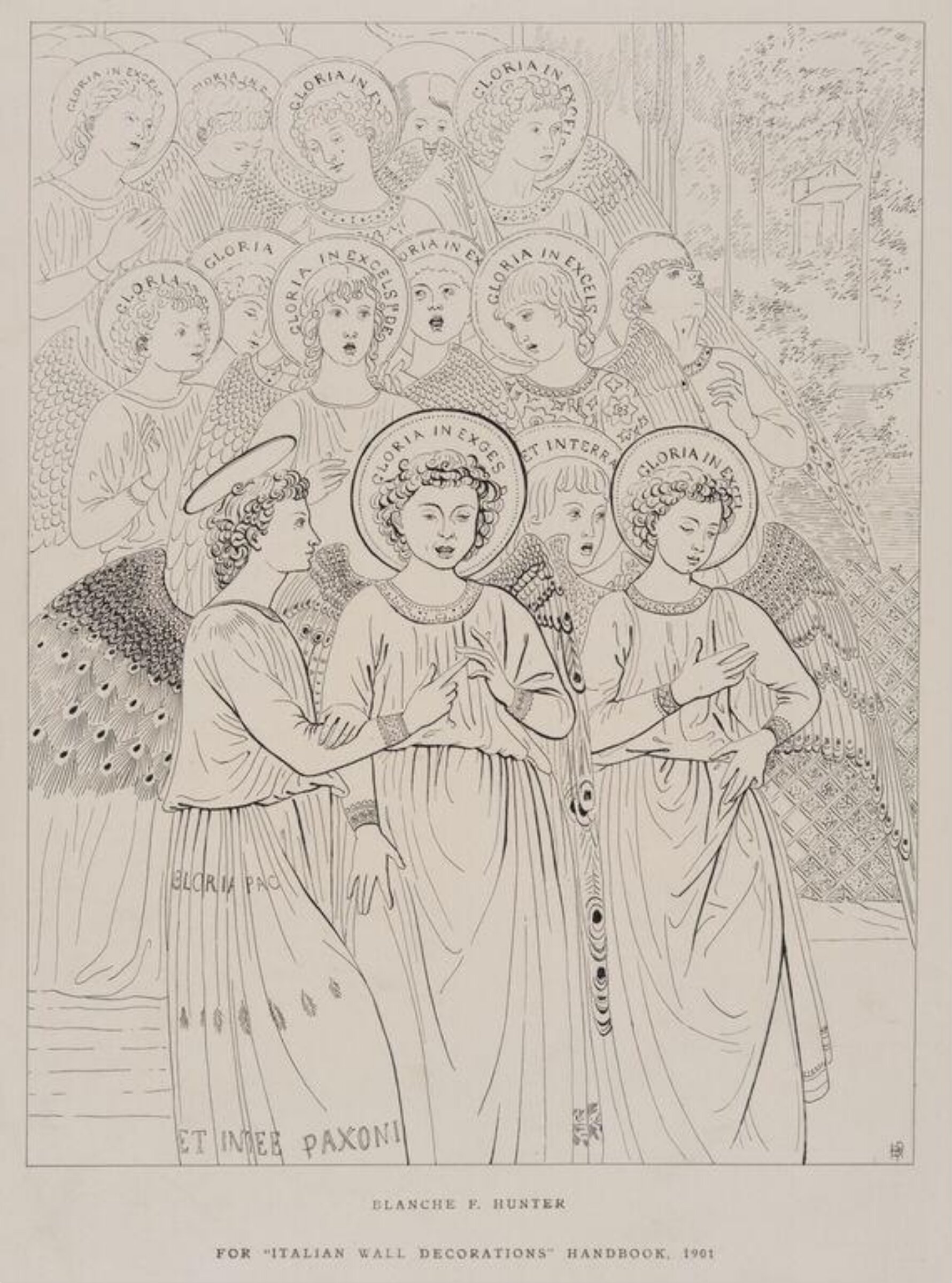 Drawing, Blanche F. Hunter