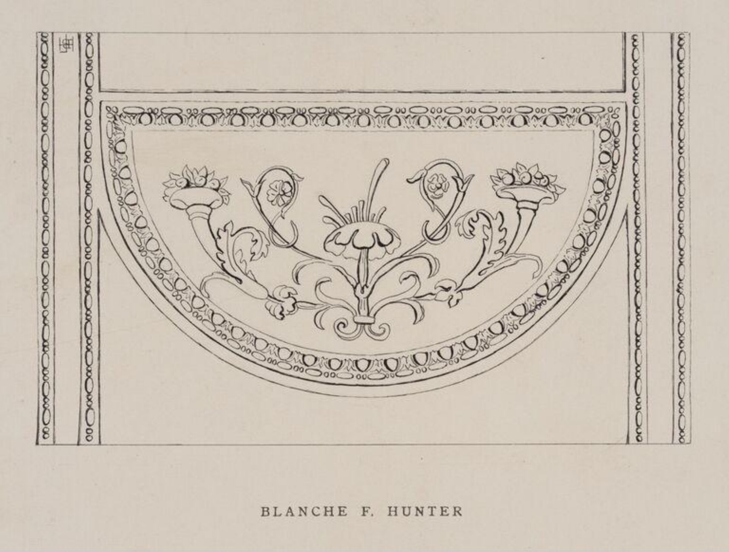 Drawing, Blanche F. Hunter